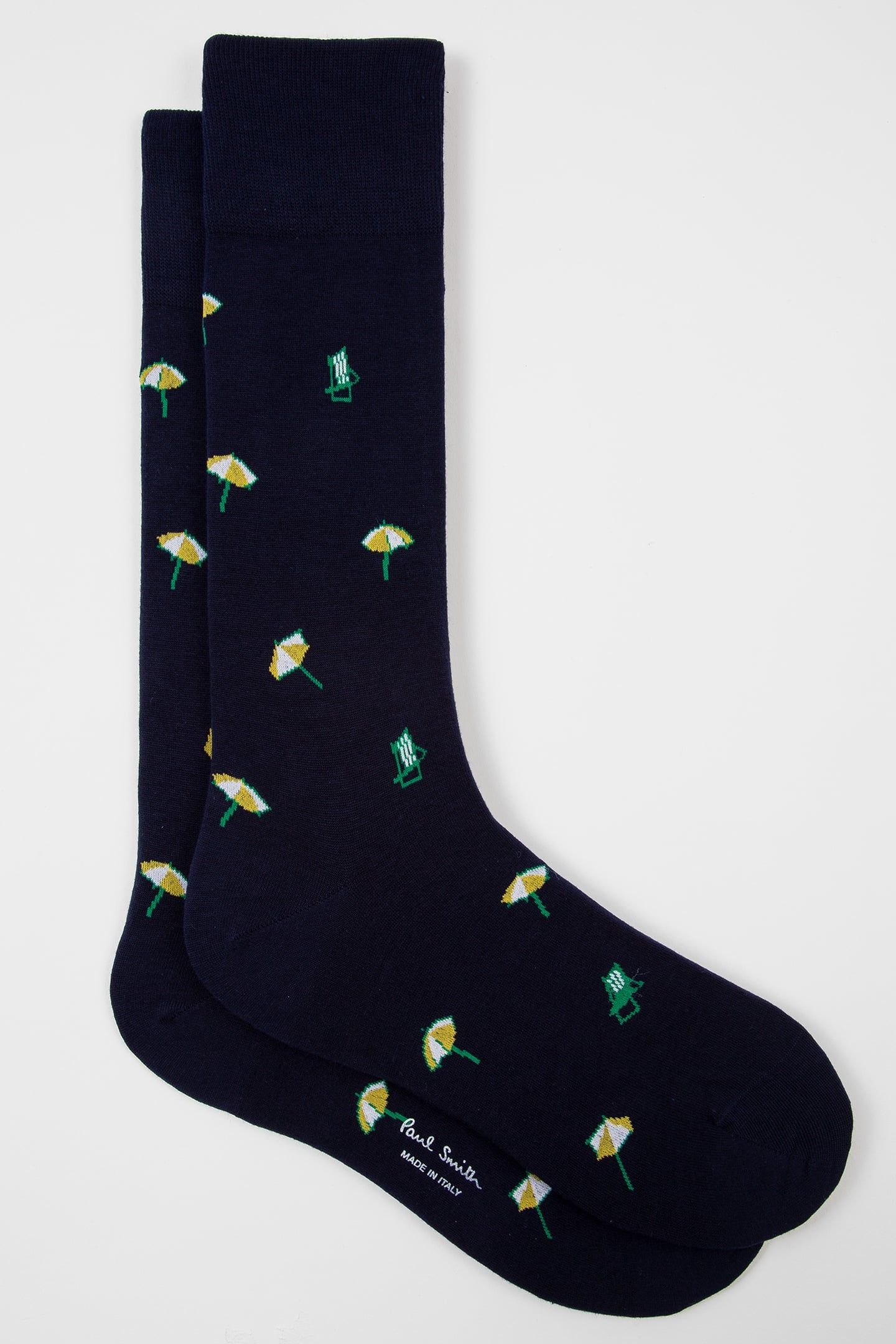 MEN SOCK POOLSIDE NAVY 1