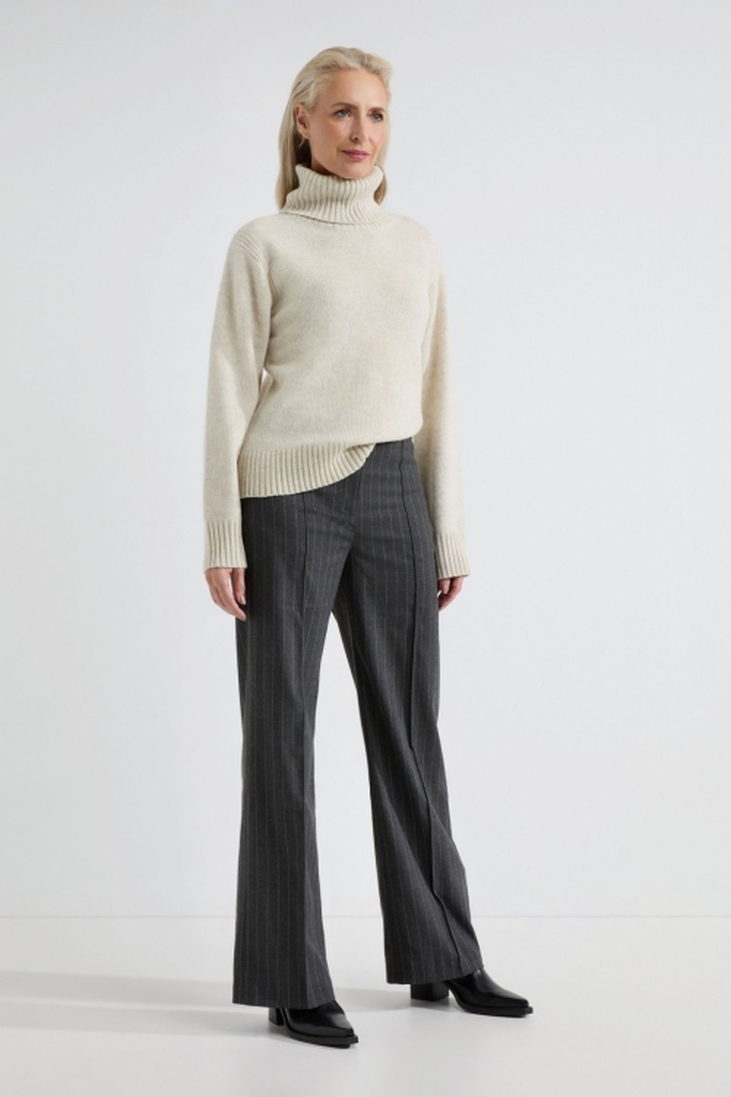 ALFONSO SWEATER LIGHT GREY 1