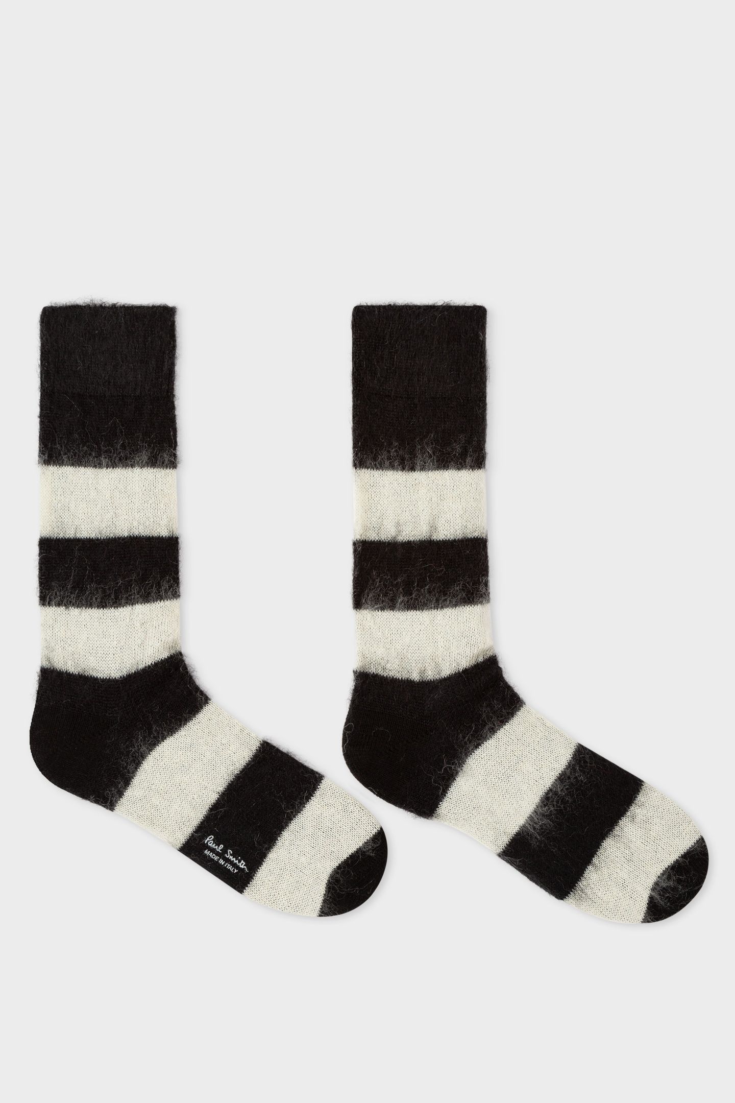 MEN SOCK TOX MOHAIR BLACK 4