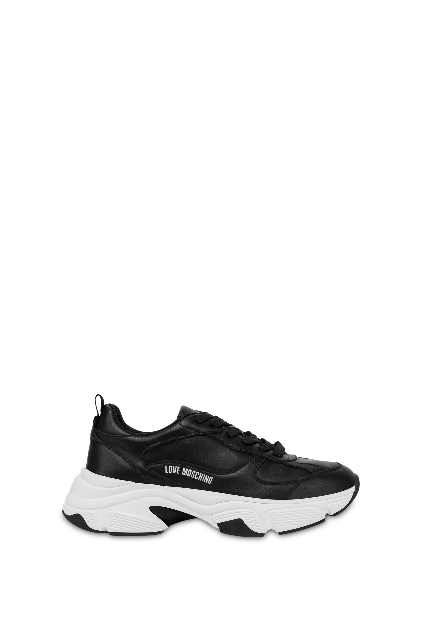 BLACK LOVE MOSCHINO SNEAKERS BLACK 1