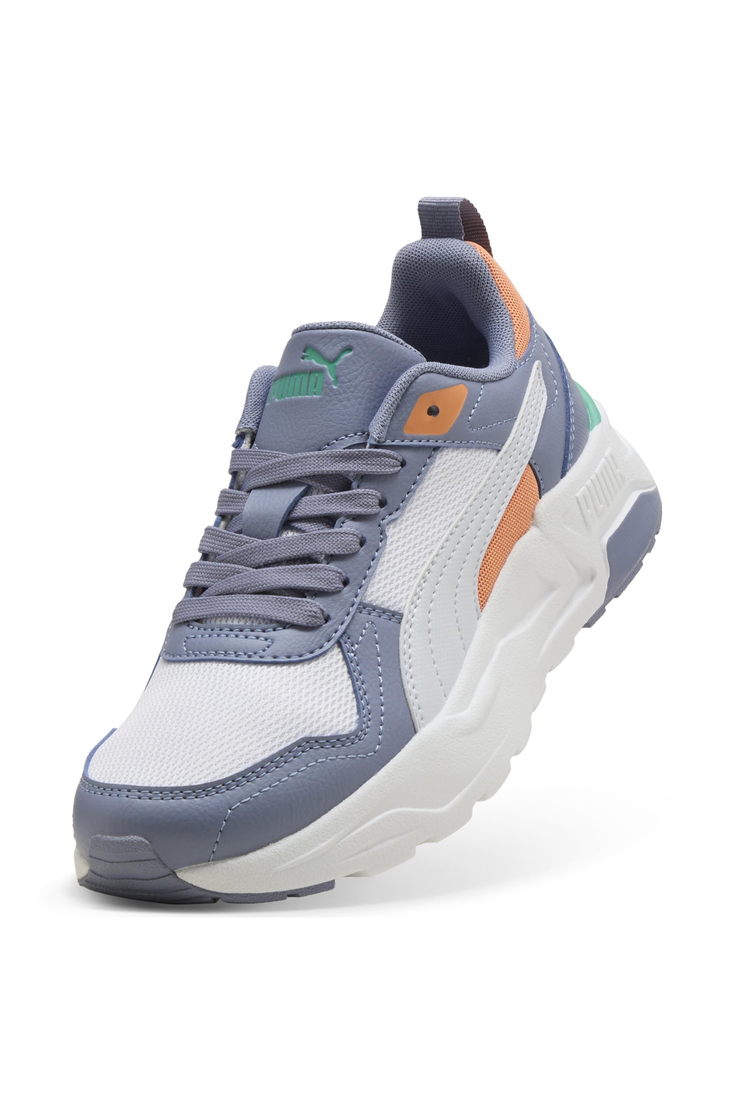 UNISEX TRINITY 2 LT JUNIOR WHITE-SILVER MIST-GRAY SKY 3