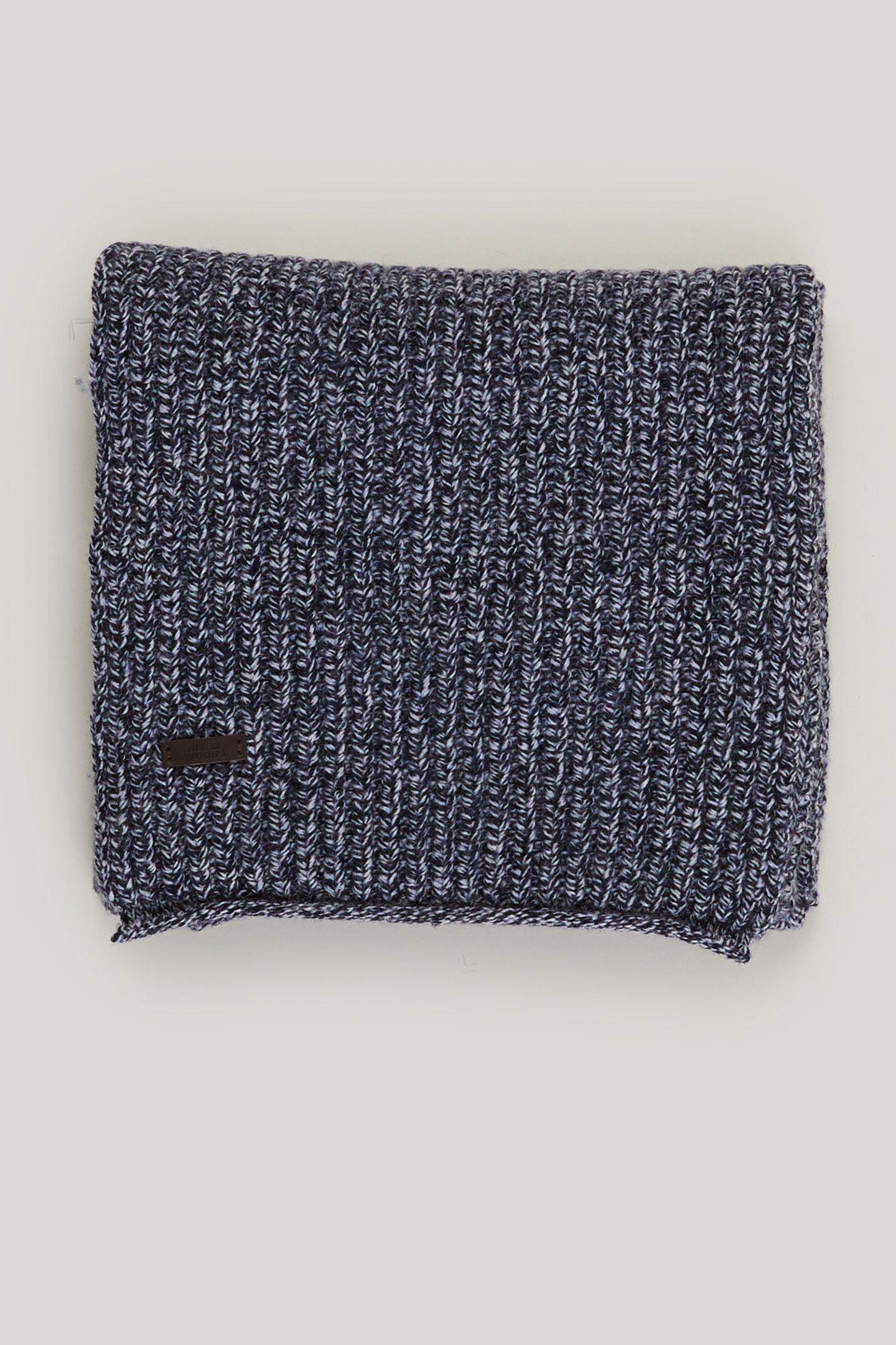 TWISTED YARN SCARF BLUE 2