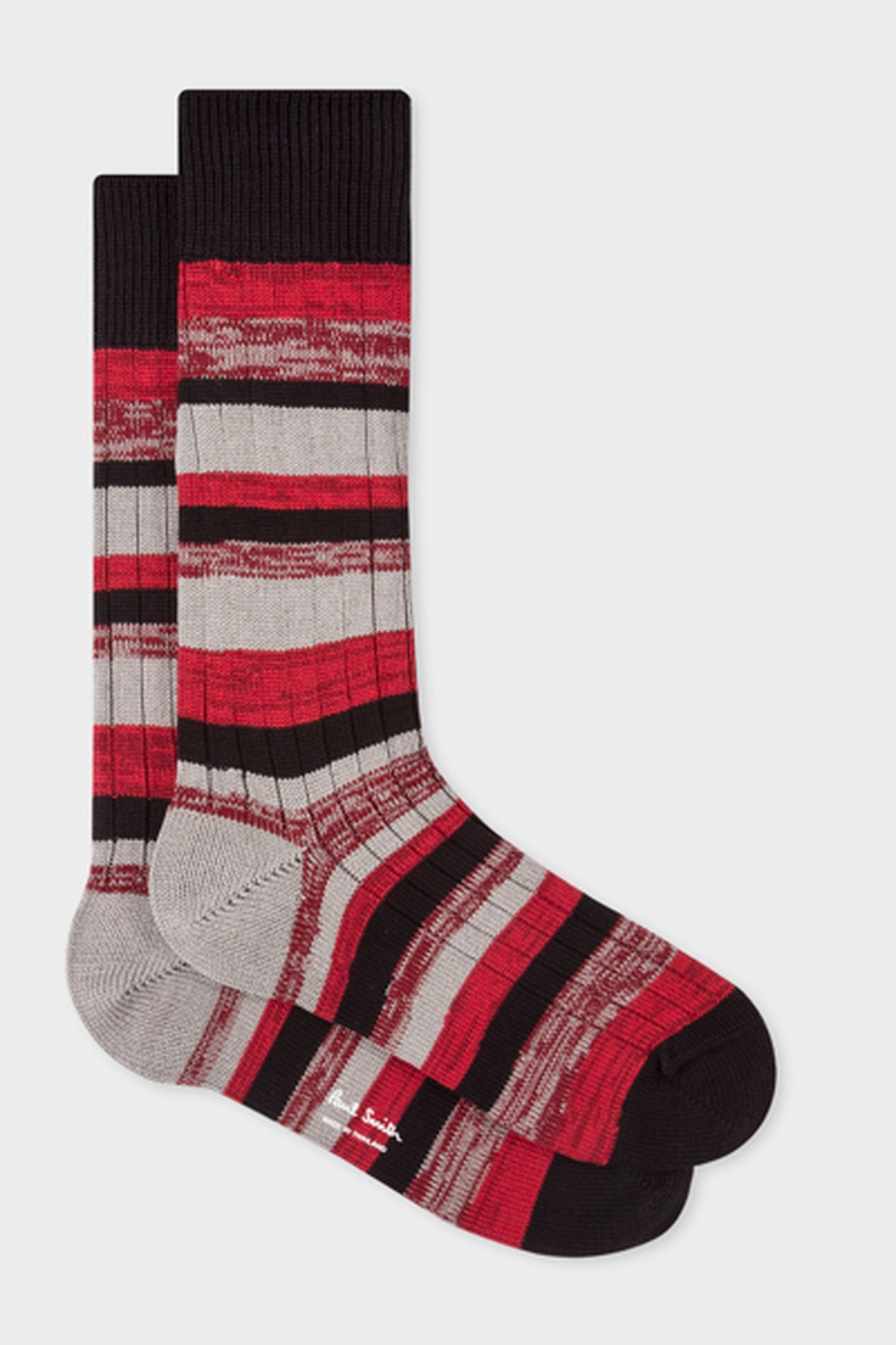 MEN SOCK KEN CHUNKY BLACK 3