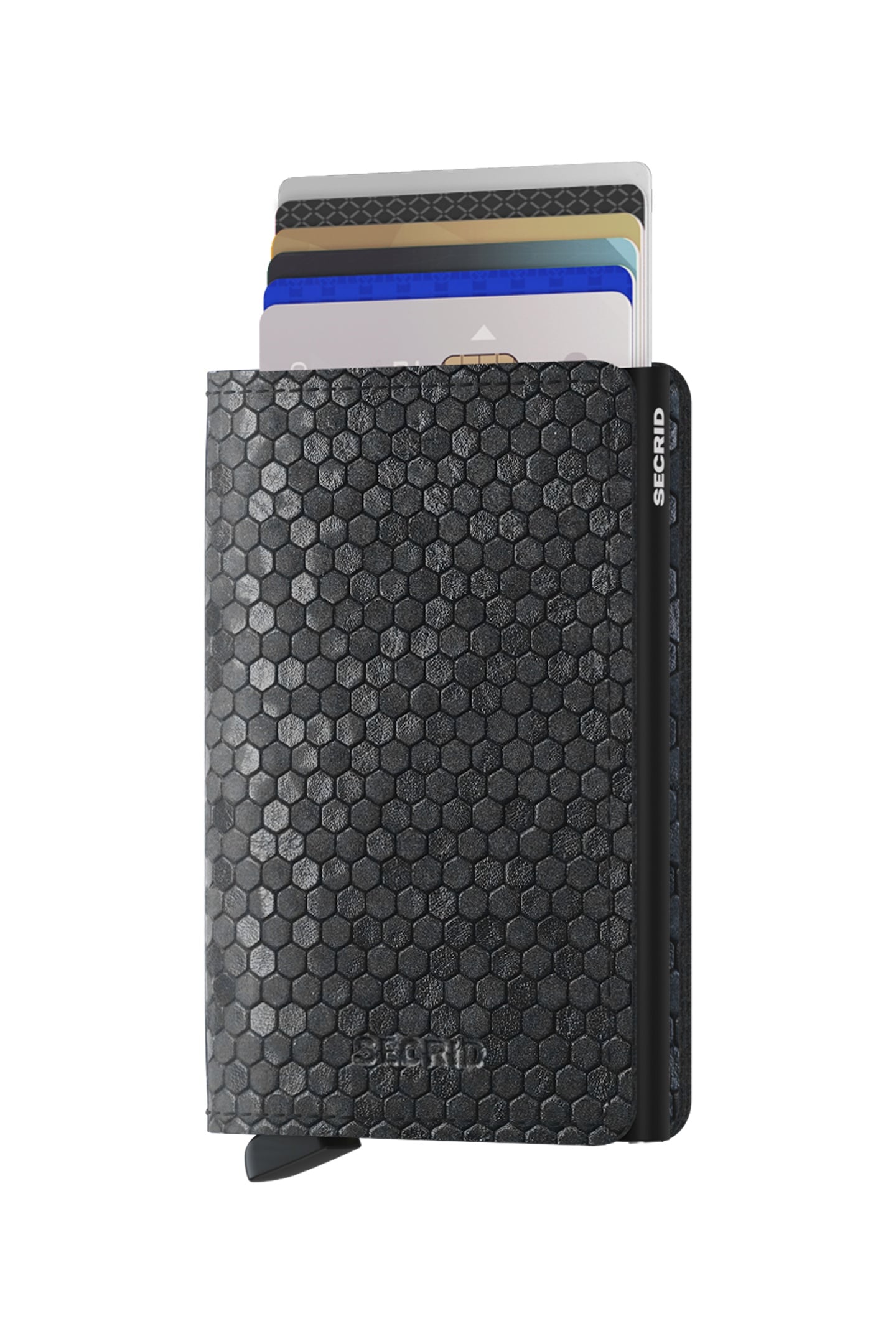 UNISEX SLIMWALLET HEXAGON BLACK 2