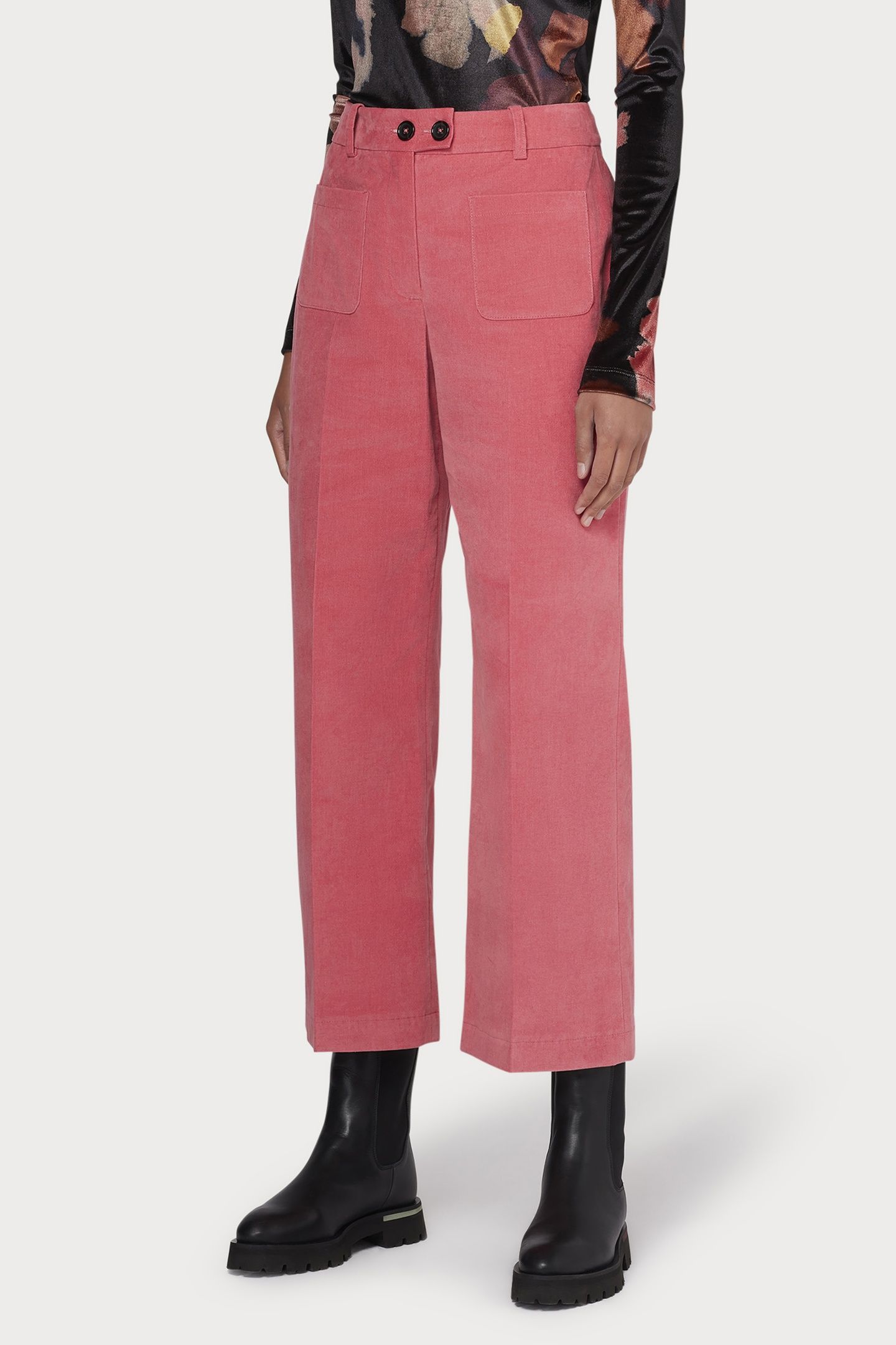WOMENS TROUSERS BUBBLEGUM/RASP 2