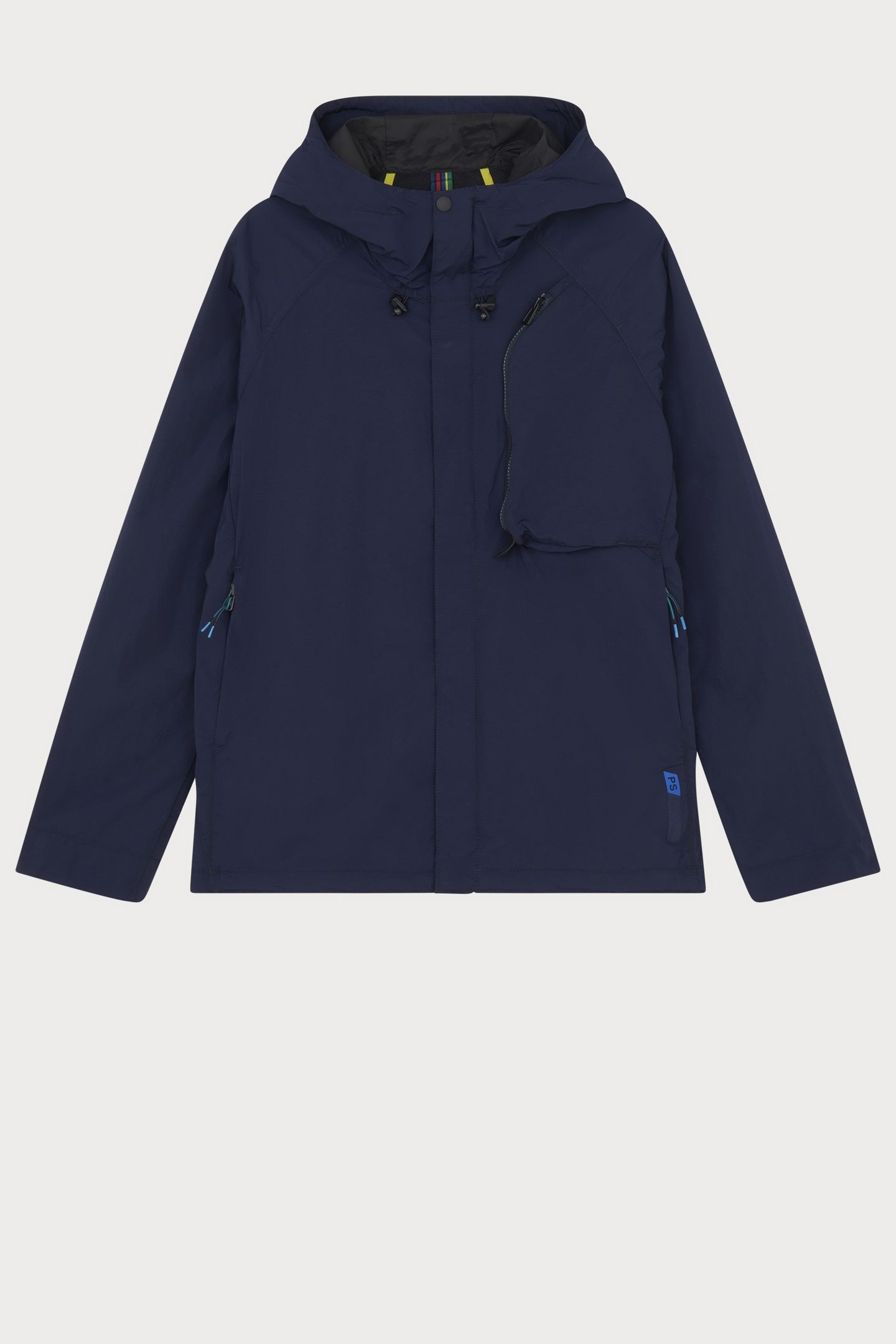 MENS HOODED JACKET VERY DARK NAVY 1
