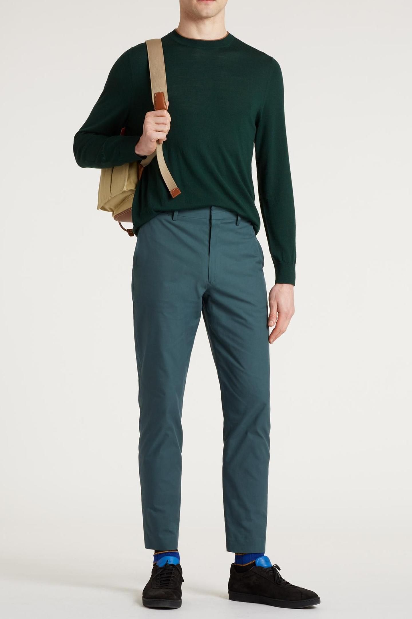 MENS TROUSER LT GREYISH GREEN 5