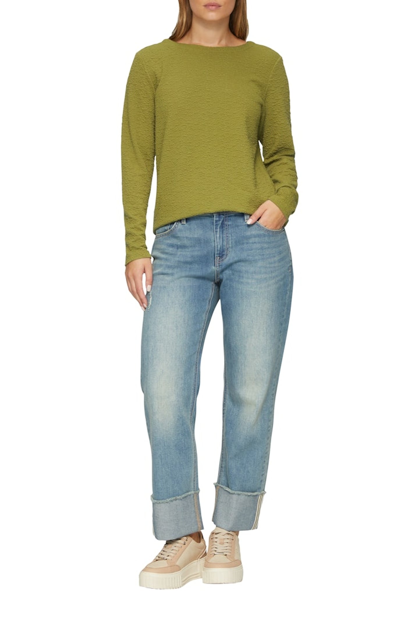 S.OLIVER SWEATSHIRTS GREEN 2