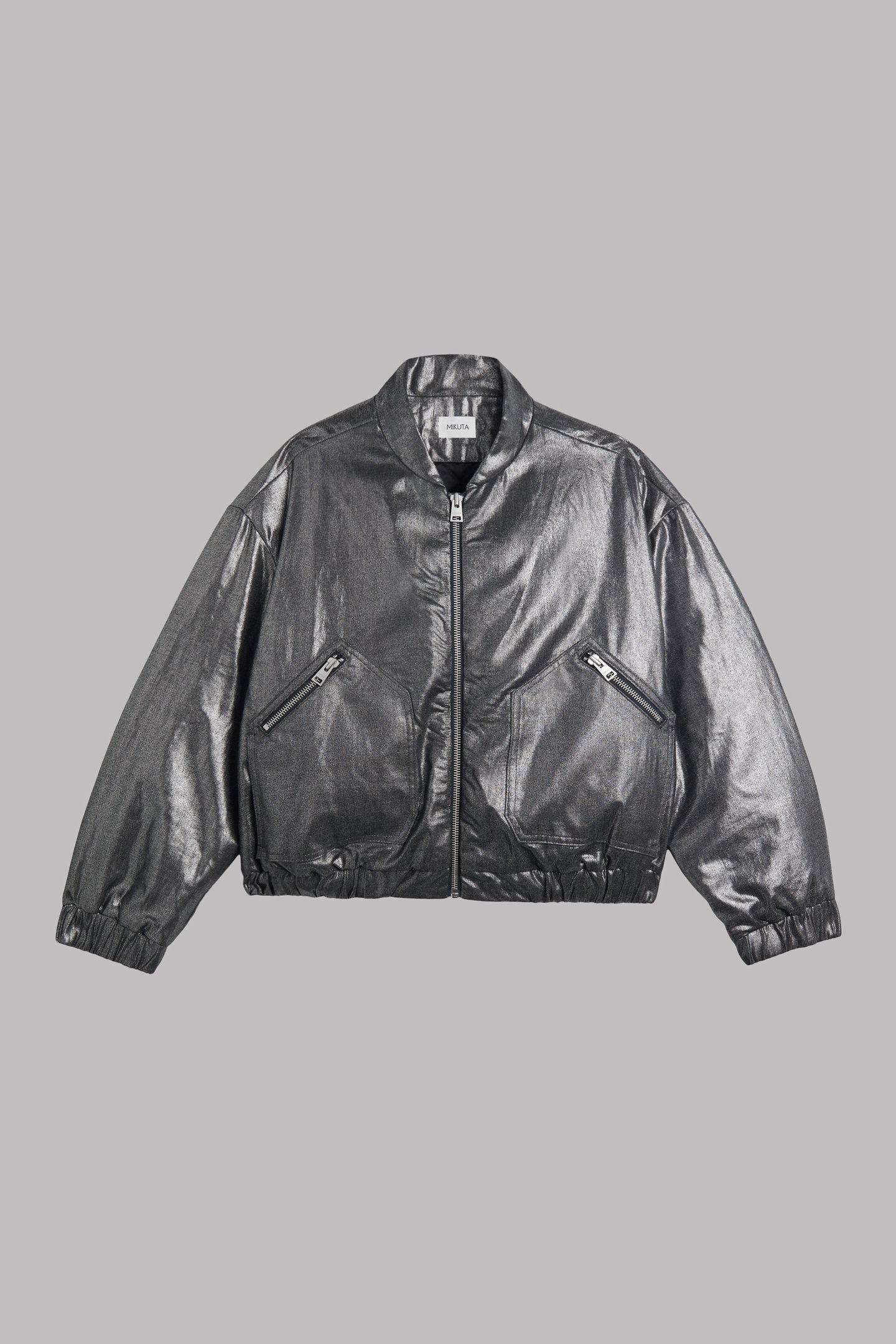 THE SILVER BOMBER JACKET SILVER 3