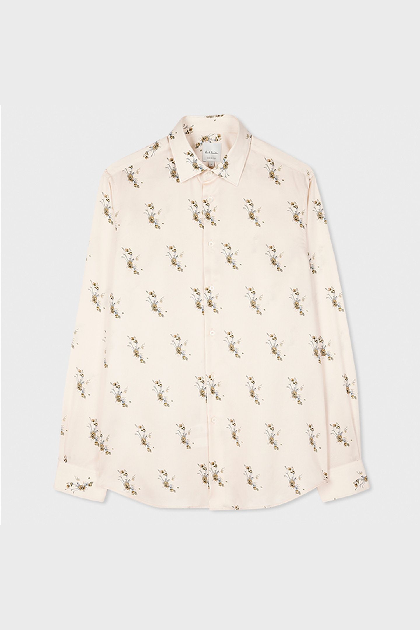 MENS S/C TAILORED FIT SHIRT CREAM 2
