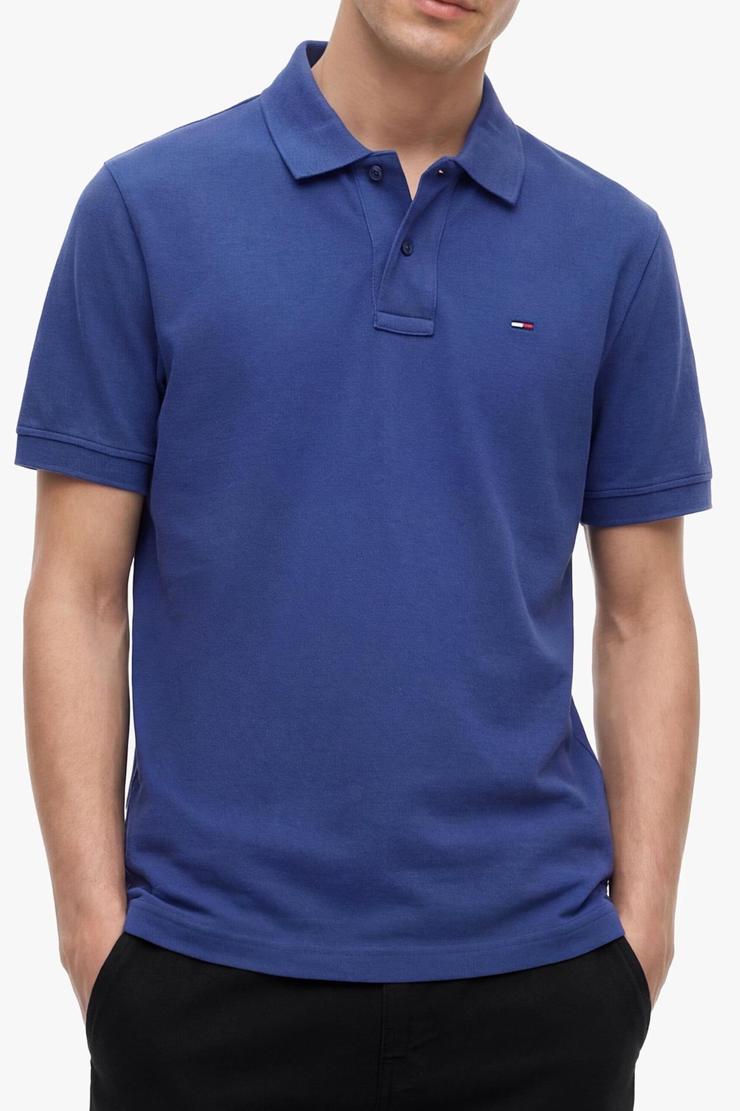 TJM REGULAR ESSENTIAL POLO BLUE STORM 1