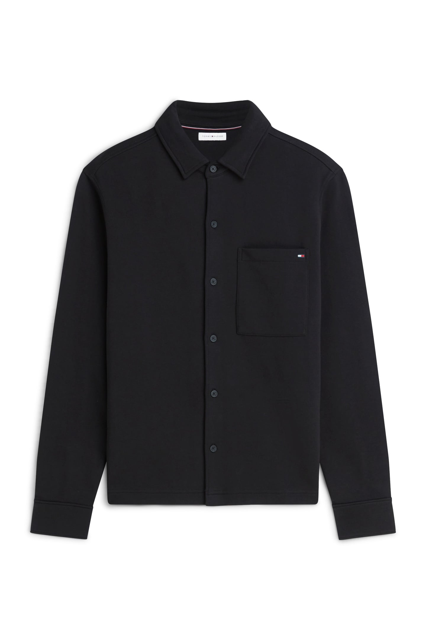 BUTTON-UP CHEST-POCKET JACKET BLACK 4
