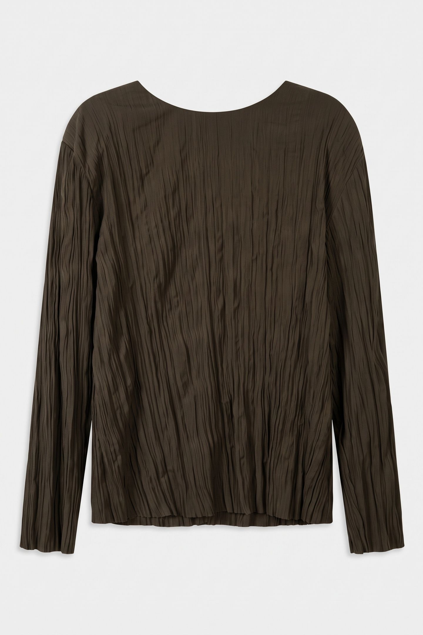ST VANDA CRINCLE TOP KHAKI 3