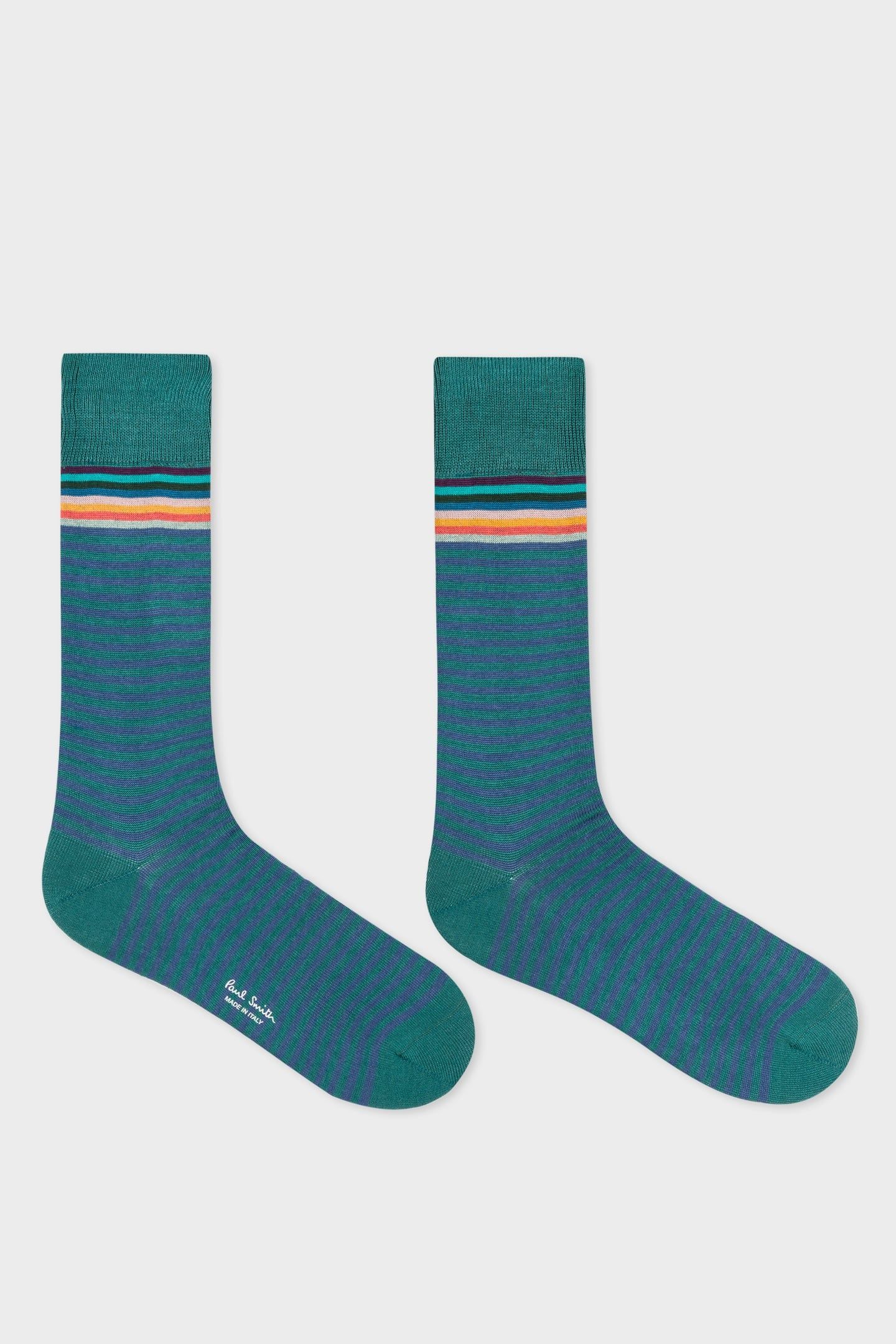 MEN SOCK ARTIST TOP PETROL GREEN 1