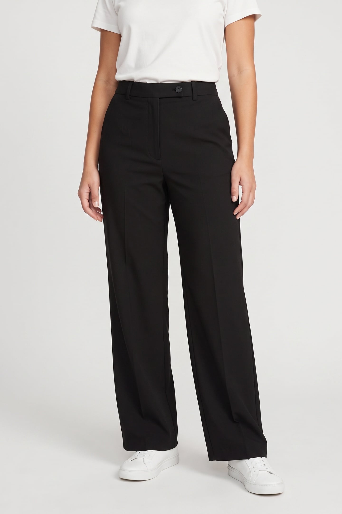 ES LULA CROPPED TROUSERS BLACK 1