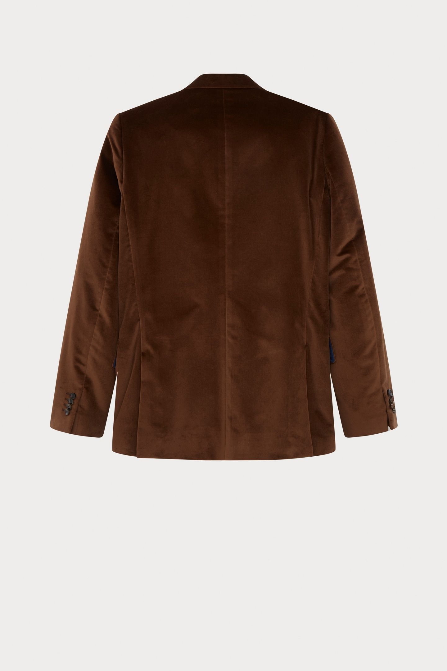 MENS TAILORED FIT 2 BUTTON JACKET BROWN 5