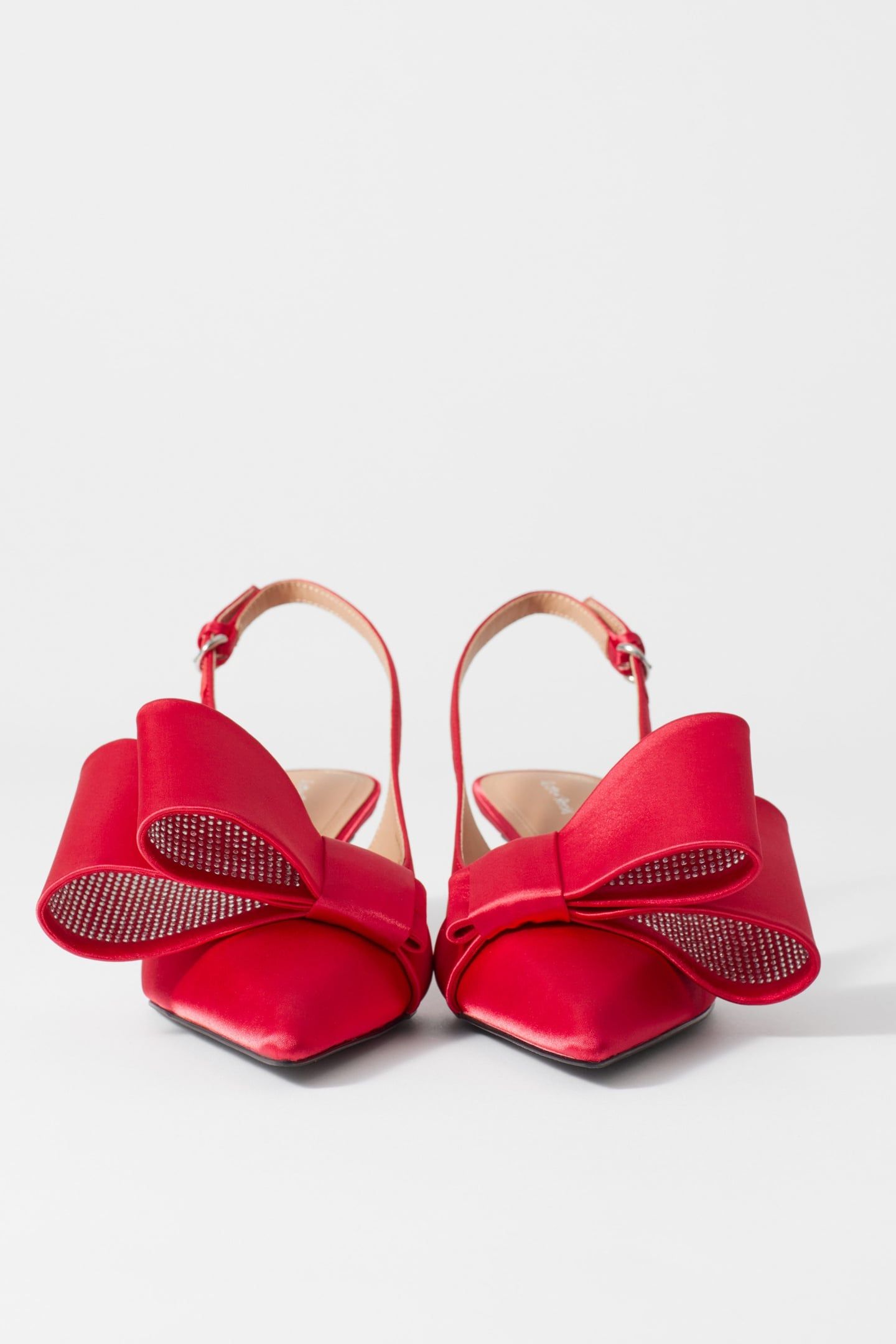 CRISTEL KITTEN HEEL RED 3