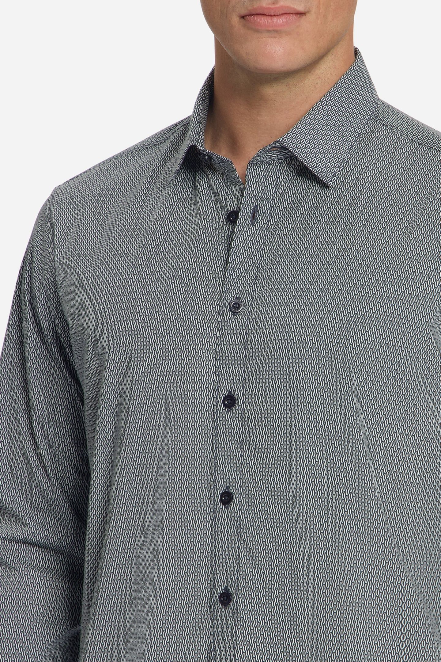 SHIRT STRETCH ALLOVER PRINTED DARK NIGHT 7