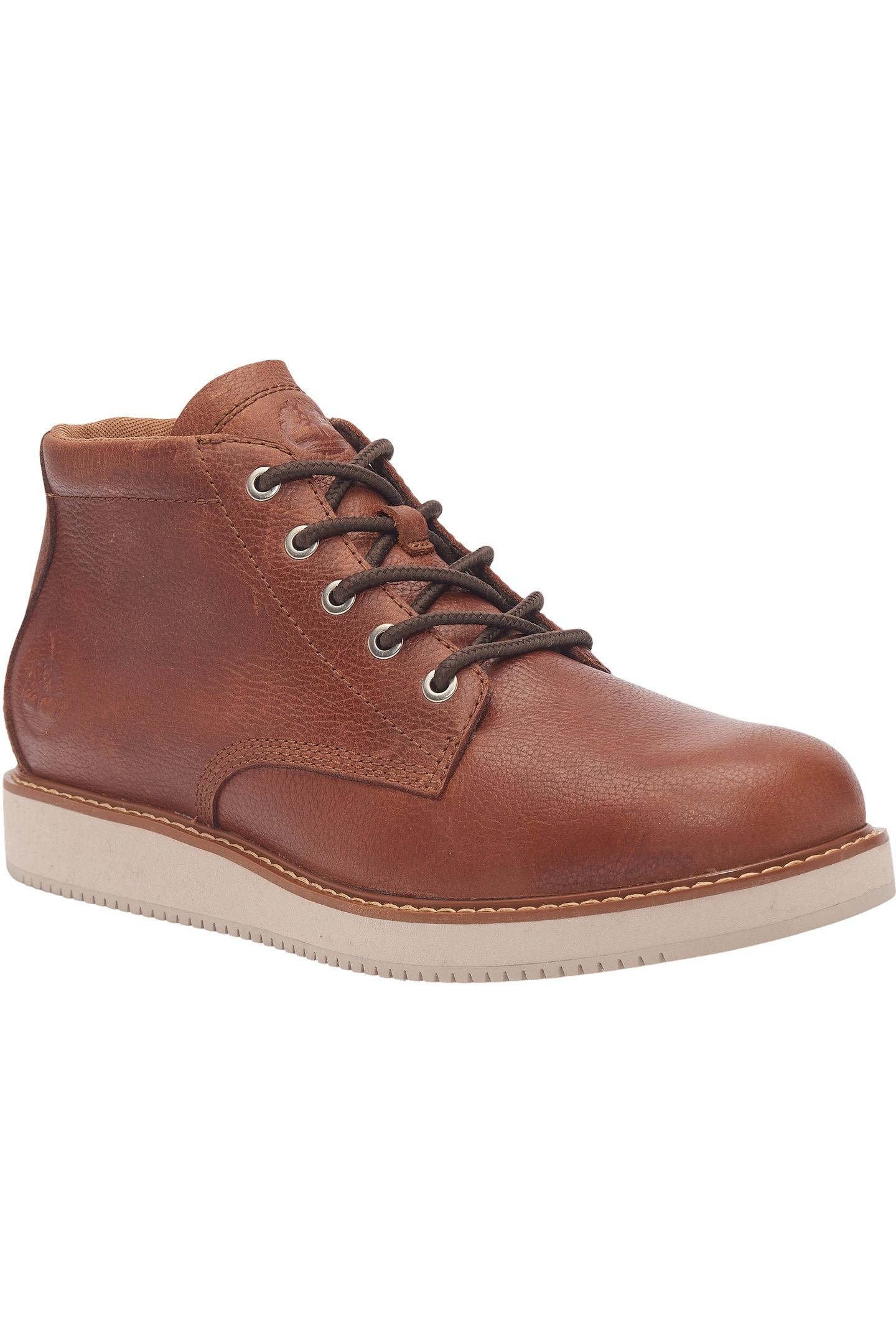 REDWOOD EDGE MID LACE UP CHUKKA BOOT MEDIUM BROWN 3