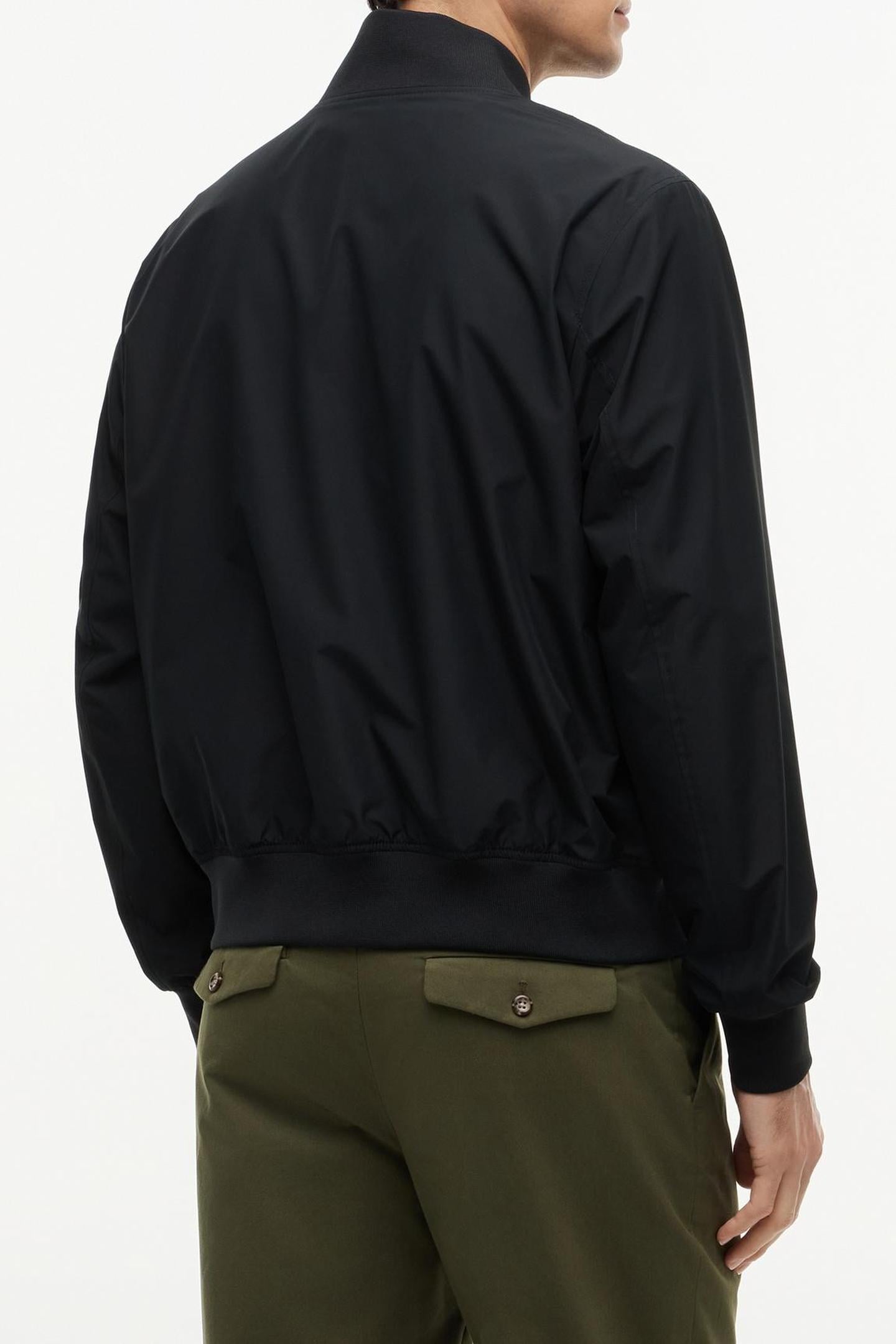 PACKABLE BOMBER BLACK 3