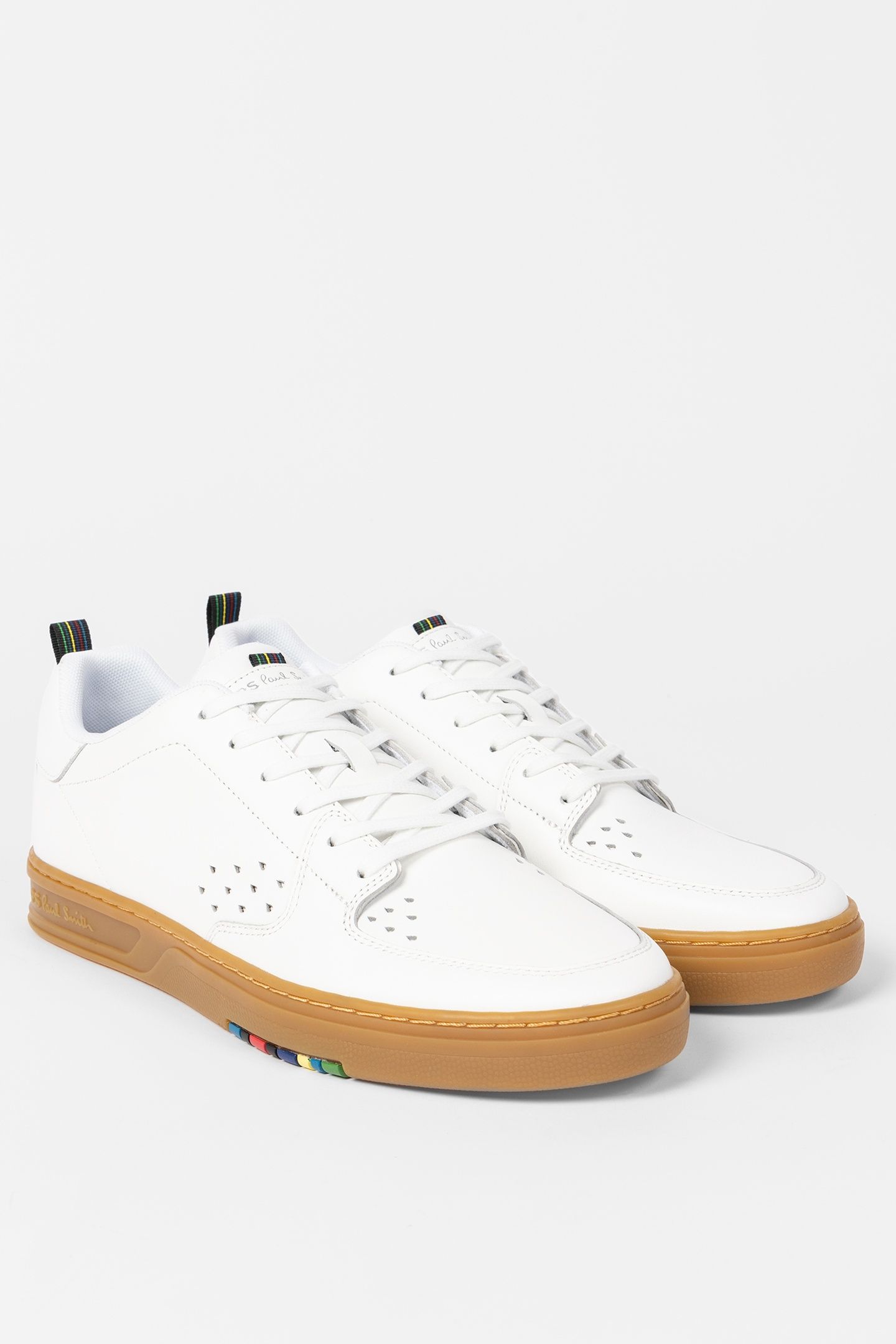 MENS SHOE COSMO WHITE GUM SOLE WHITE 2
