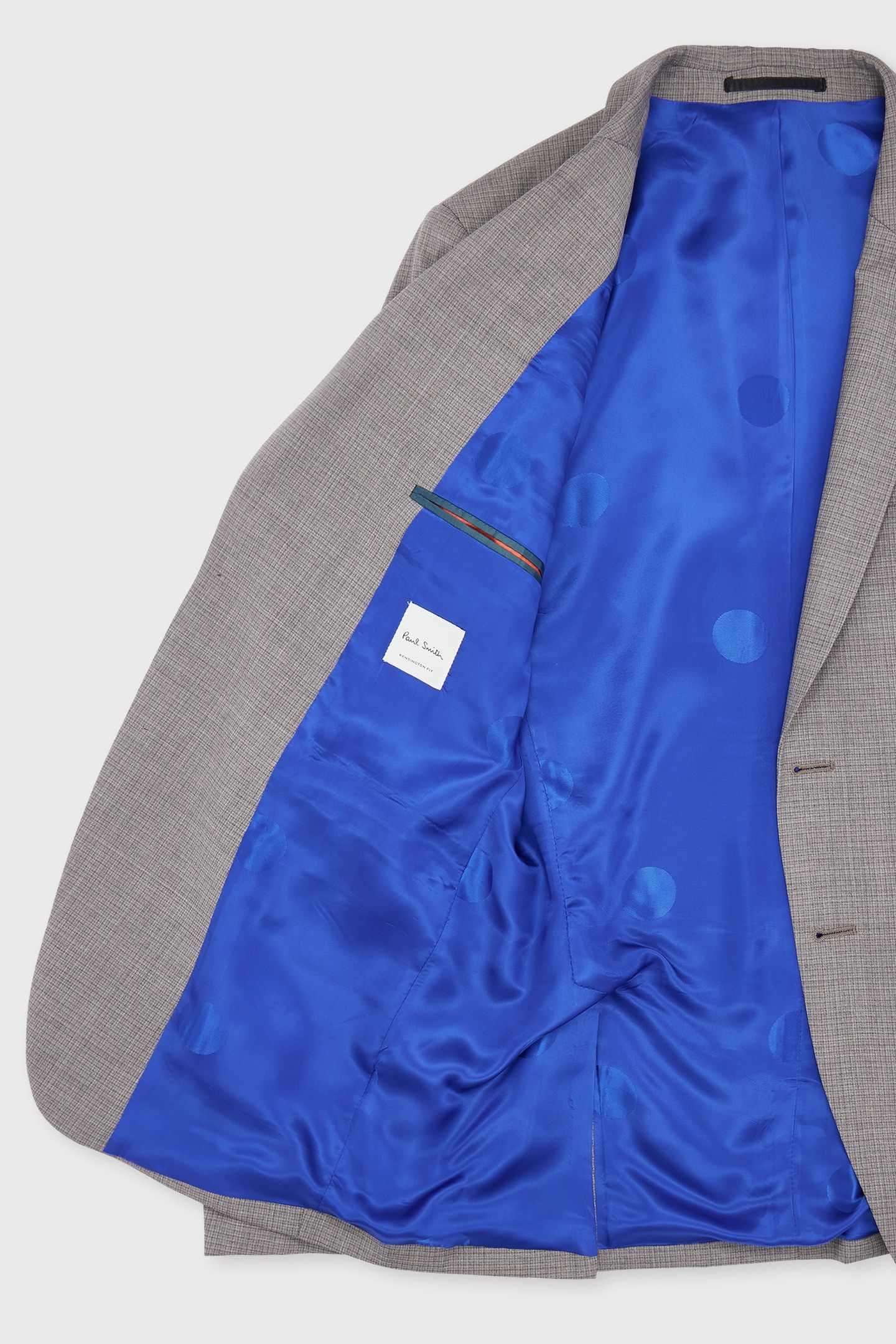 MENS SLIM FIT 2 BUTTON SUIT GREY MELANGE 3