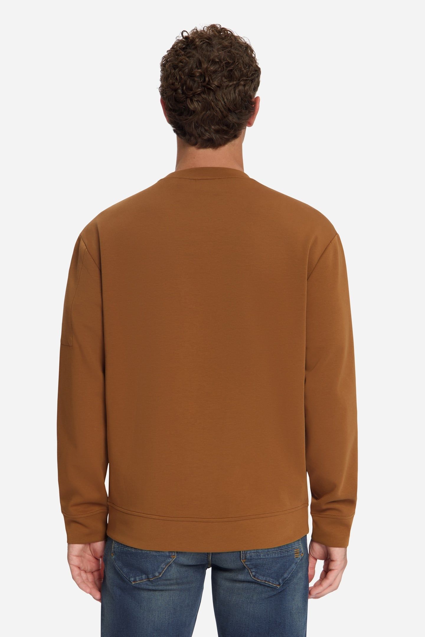 SWEATER CREWNECK CARAMEL 4