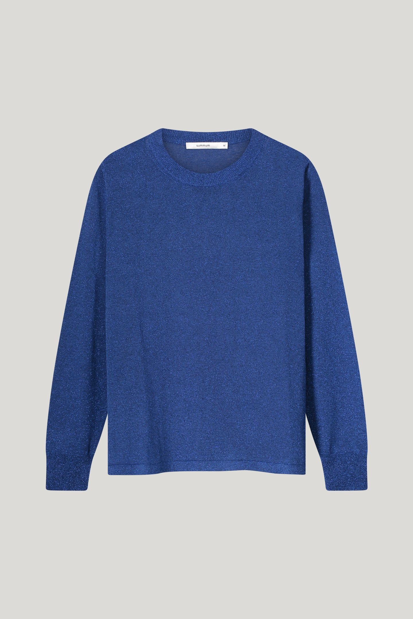 SWEATER LUREX KNIT ROYAL BLUE 4