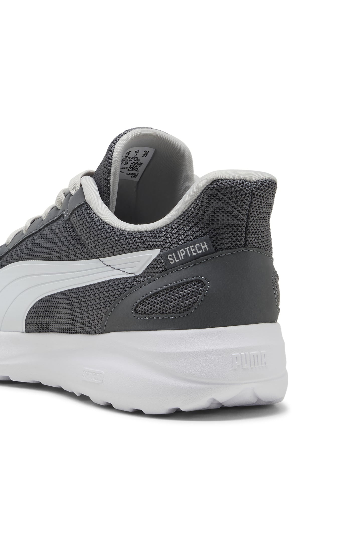 UNISEX SOFTRIDE COSMIC LT SLIPTECH COOL DARK GRAY-WHITE 3
