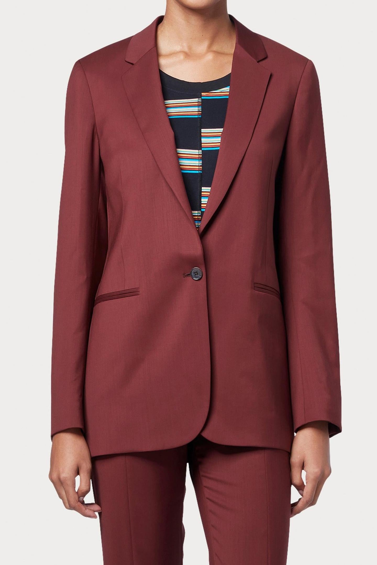 WOMENS JACKET BURGUNDY/ BORDE 1