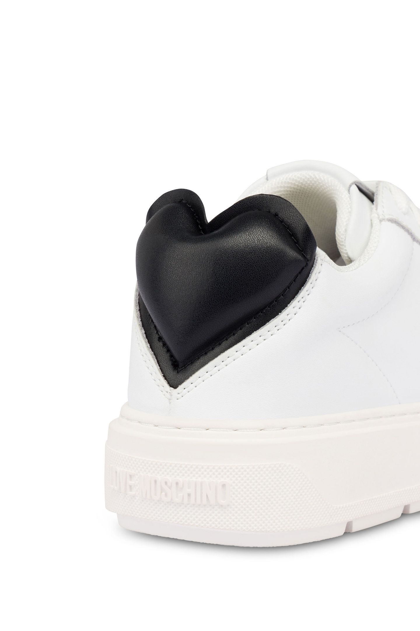 LOVE MOSCHINO WHITE SNEAKERS WHITE 4