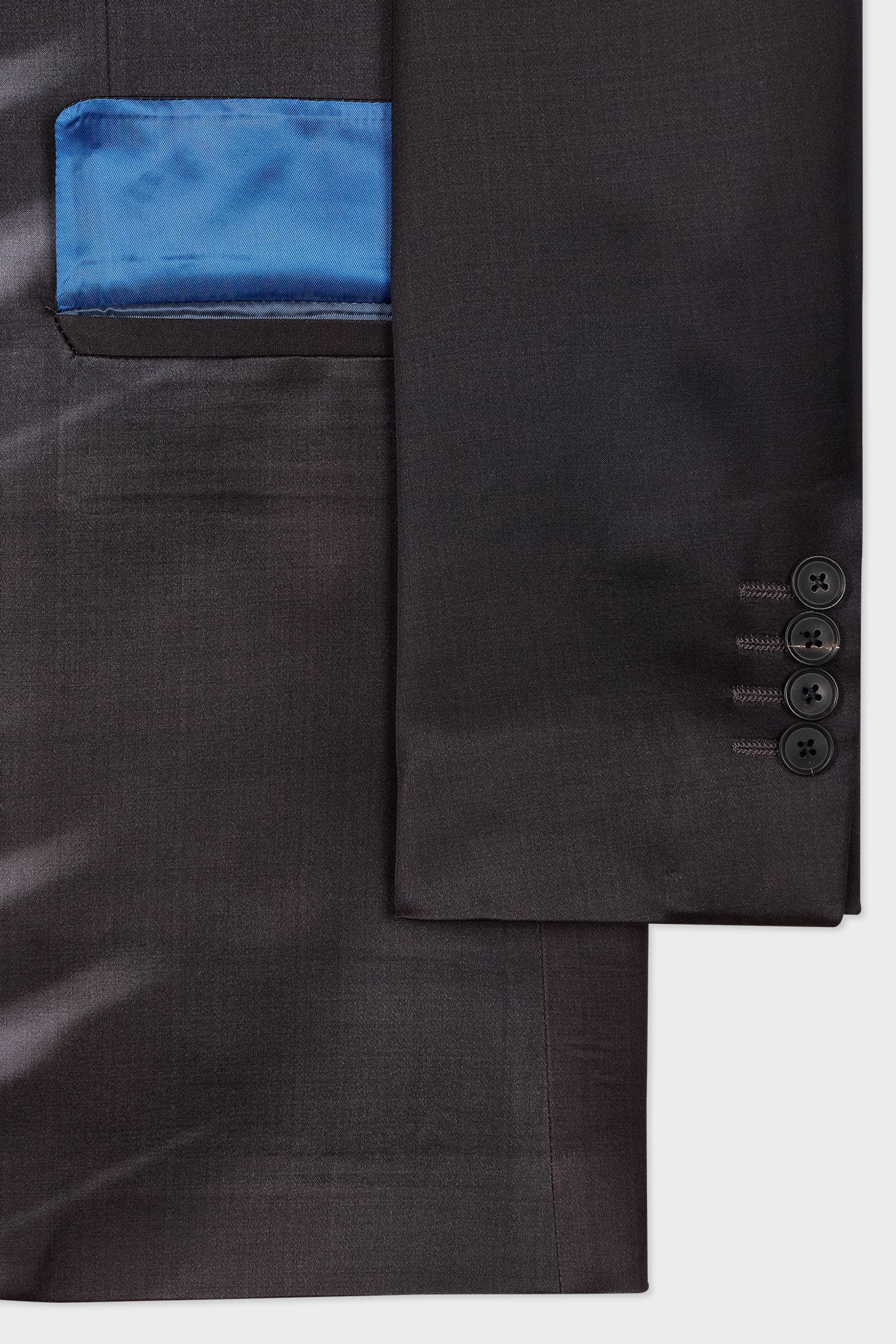 MENS 2 BTN JACKET SMOKE 7