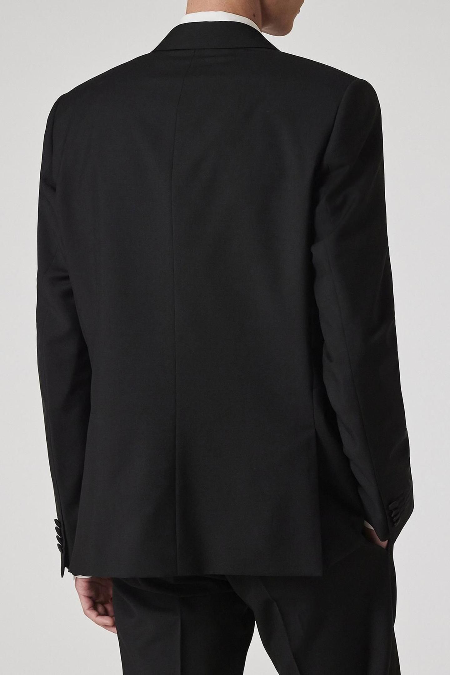 MENS EVENING 1BTN JACKET BLACK 3
