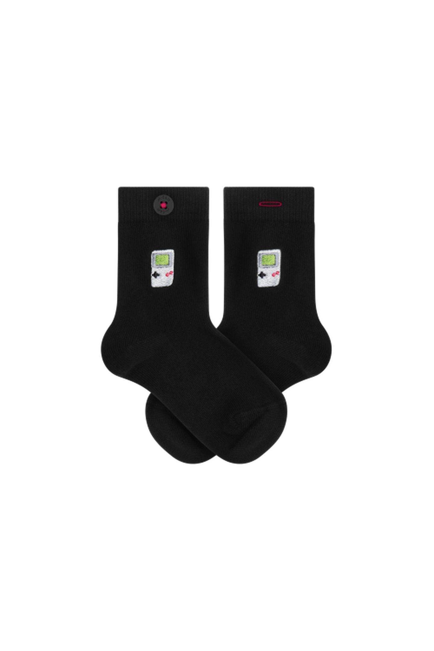 A-DAM 3-PACK CASUAL SOCKS KIDS DEAN A-DAM BLACK 3