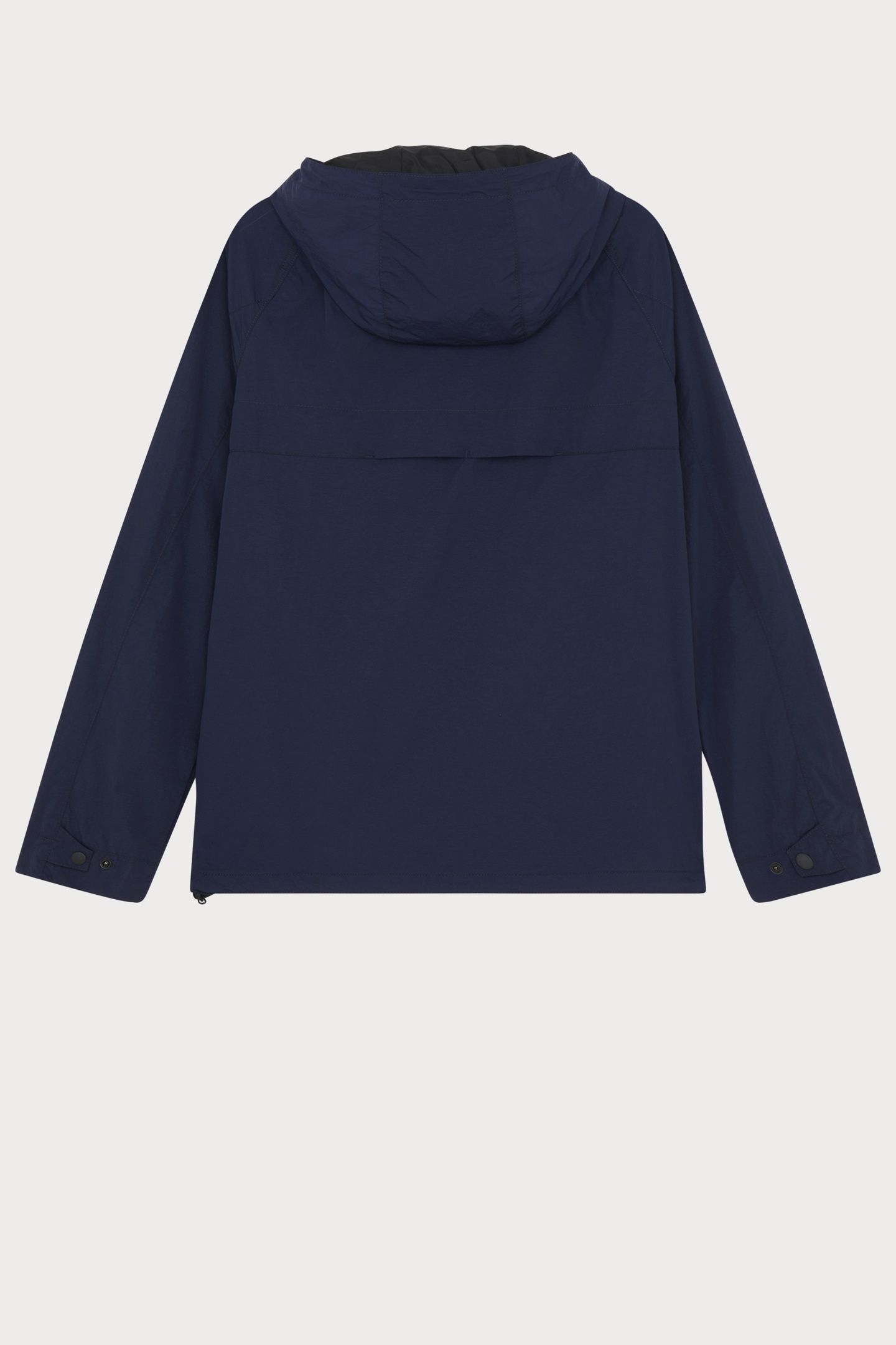 MENS HOODED JACKET VERY DARK NAVY 2
