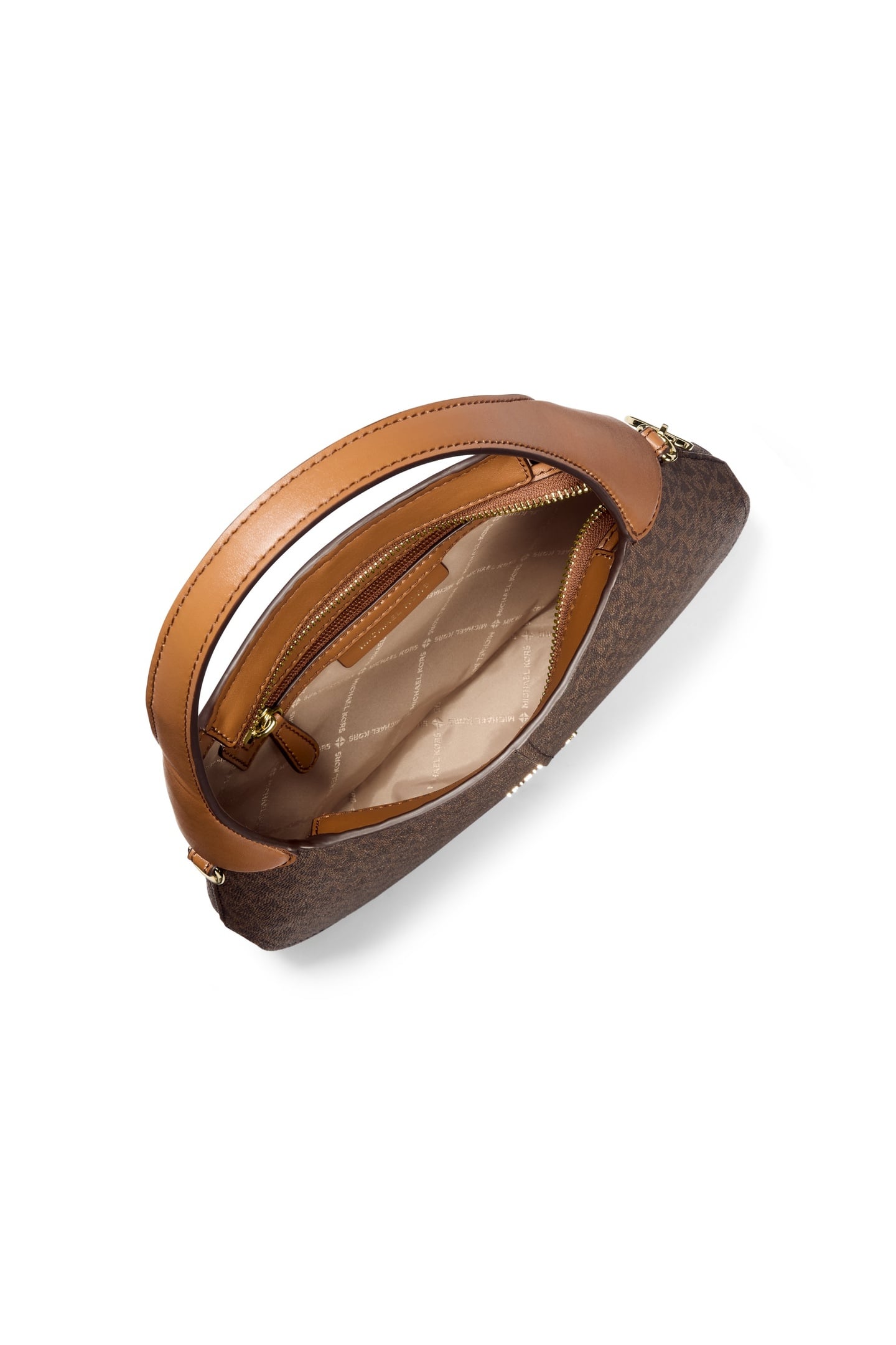 SMALL TOP ZIP SHOULDER BROWN/ACORN 3
