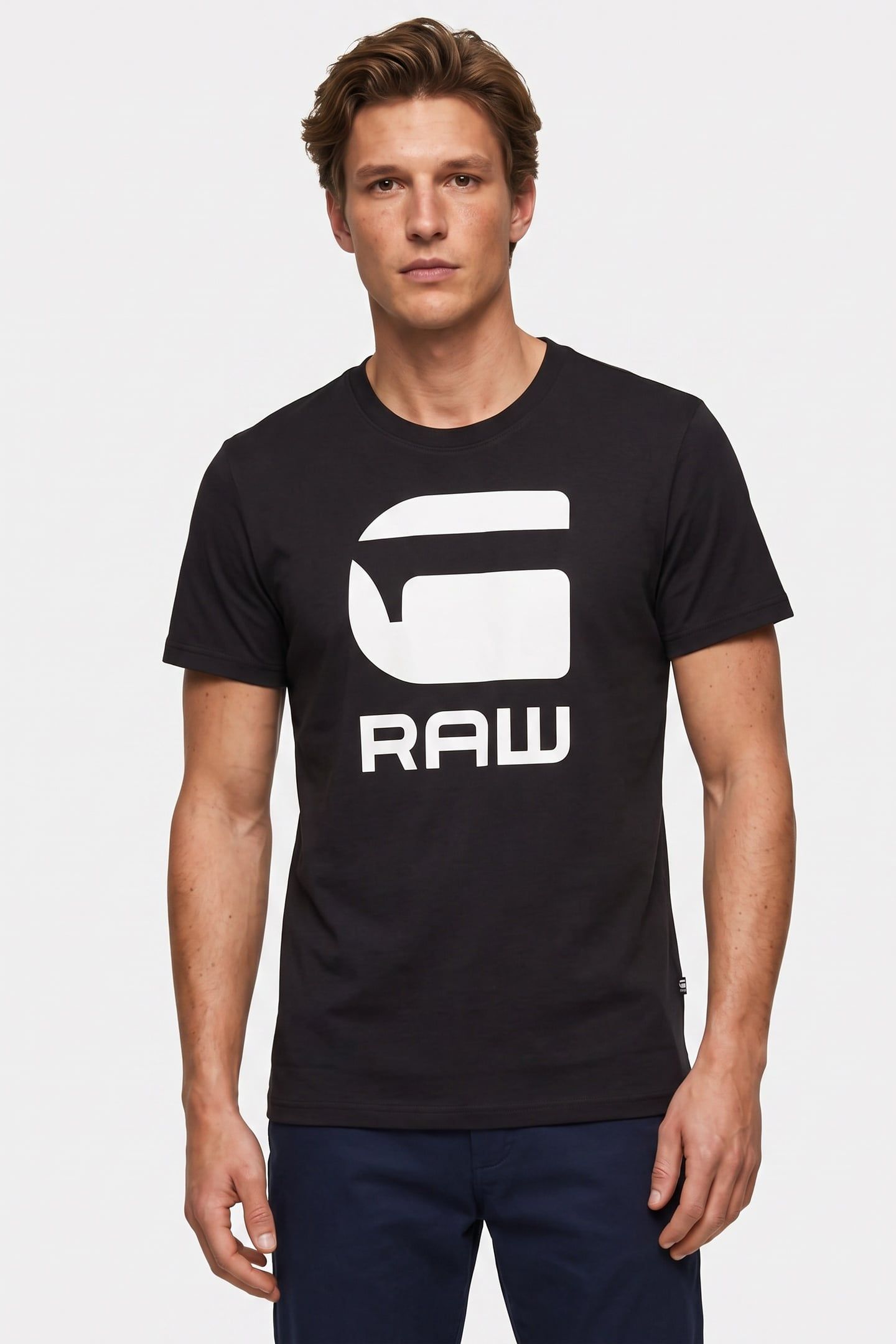 LOGO SLIM T-SHIRT BLACK 1