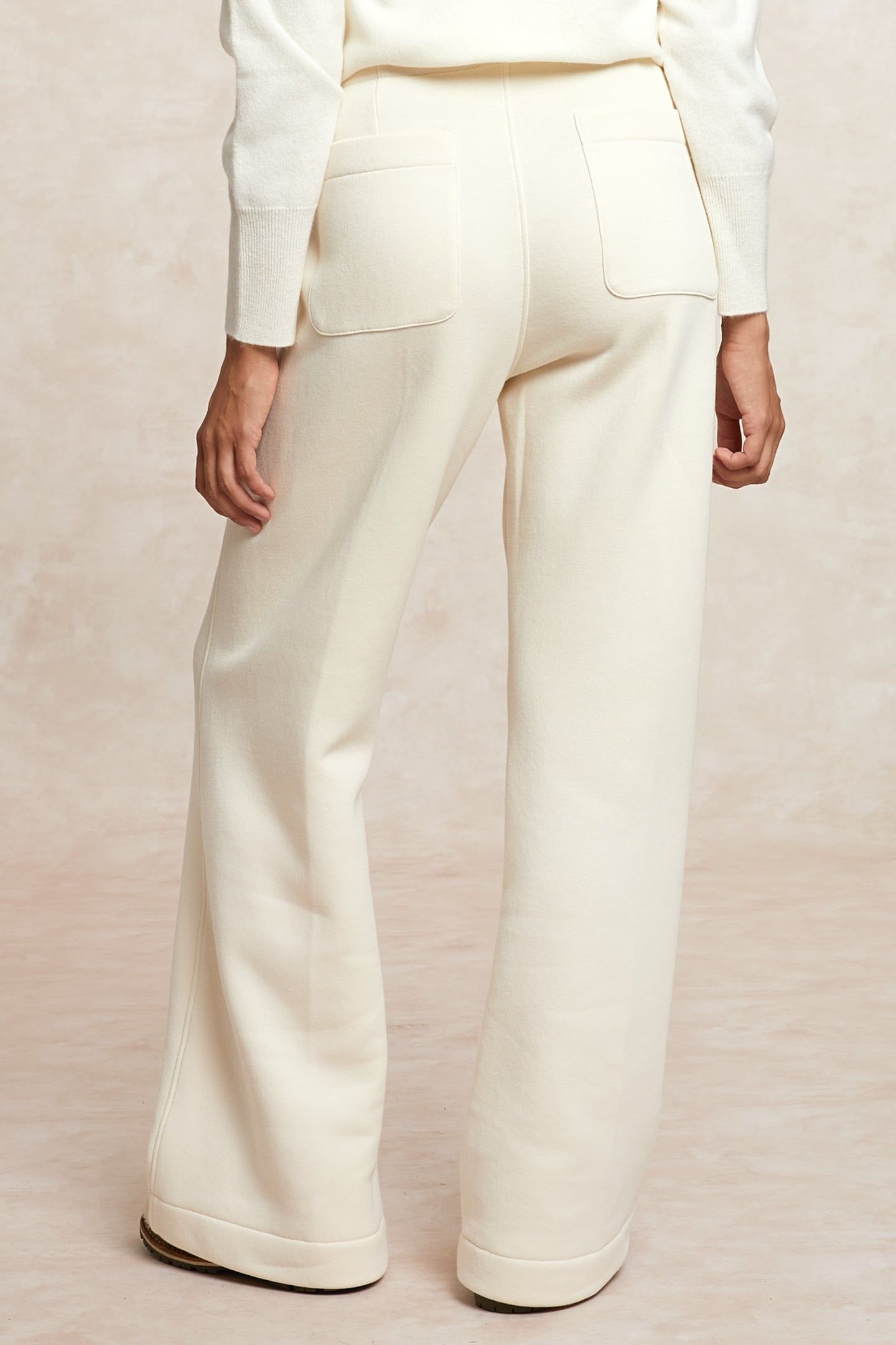 FLEECE PANTS OFF WHITE 2