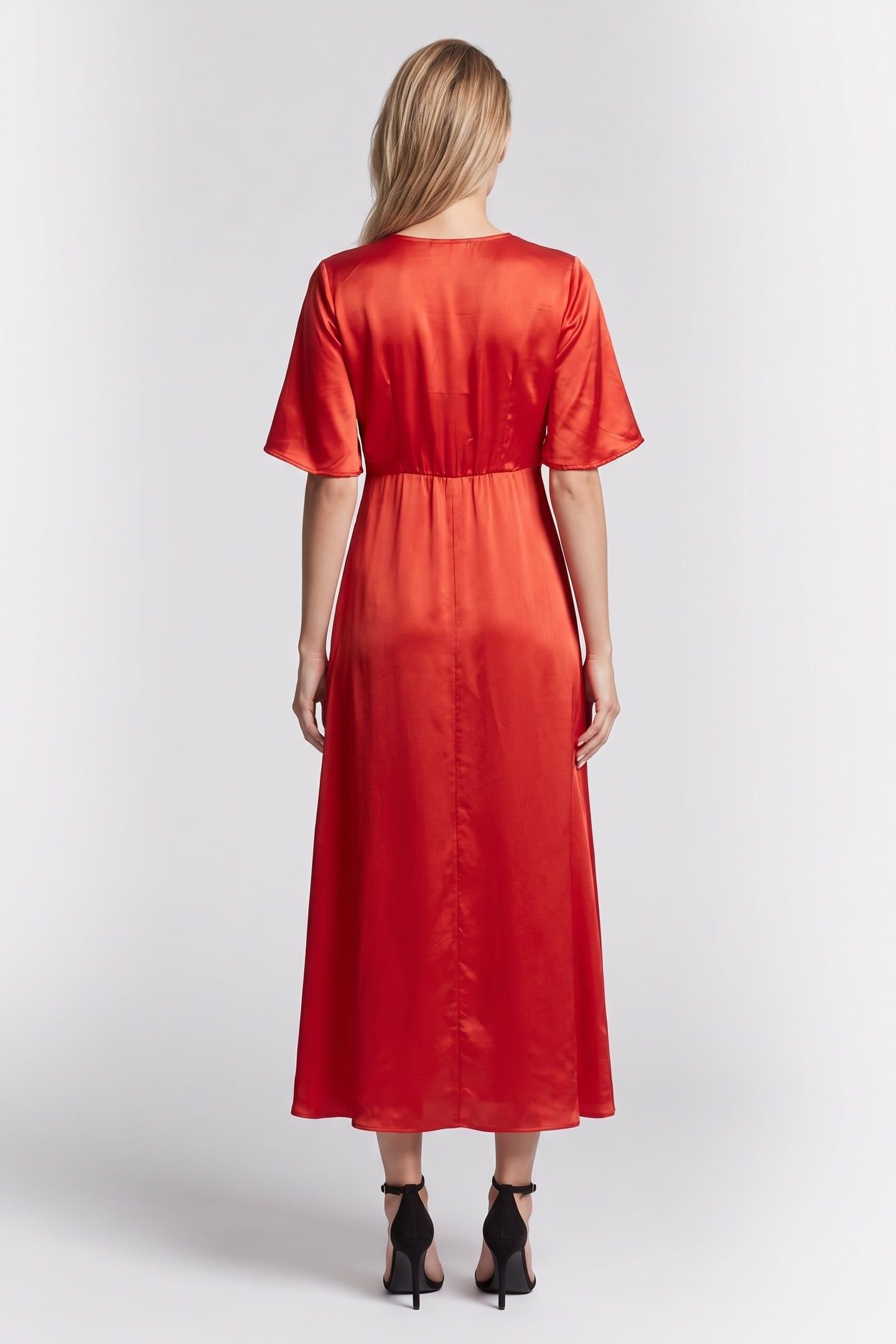 PA MARCELLA DRESS RED 2