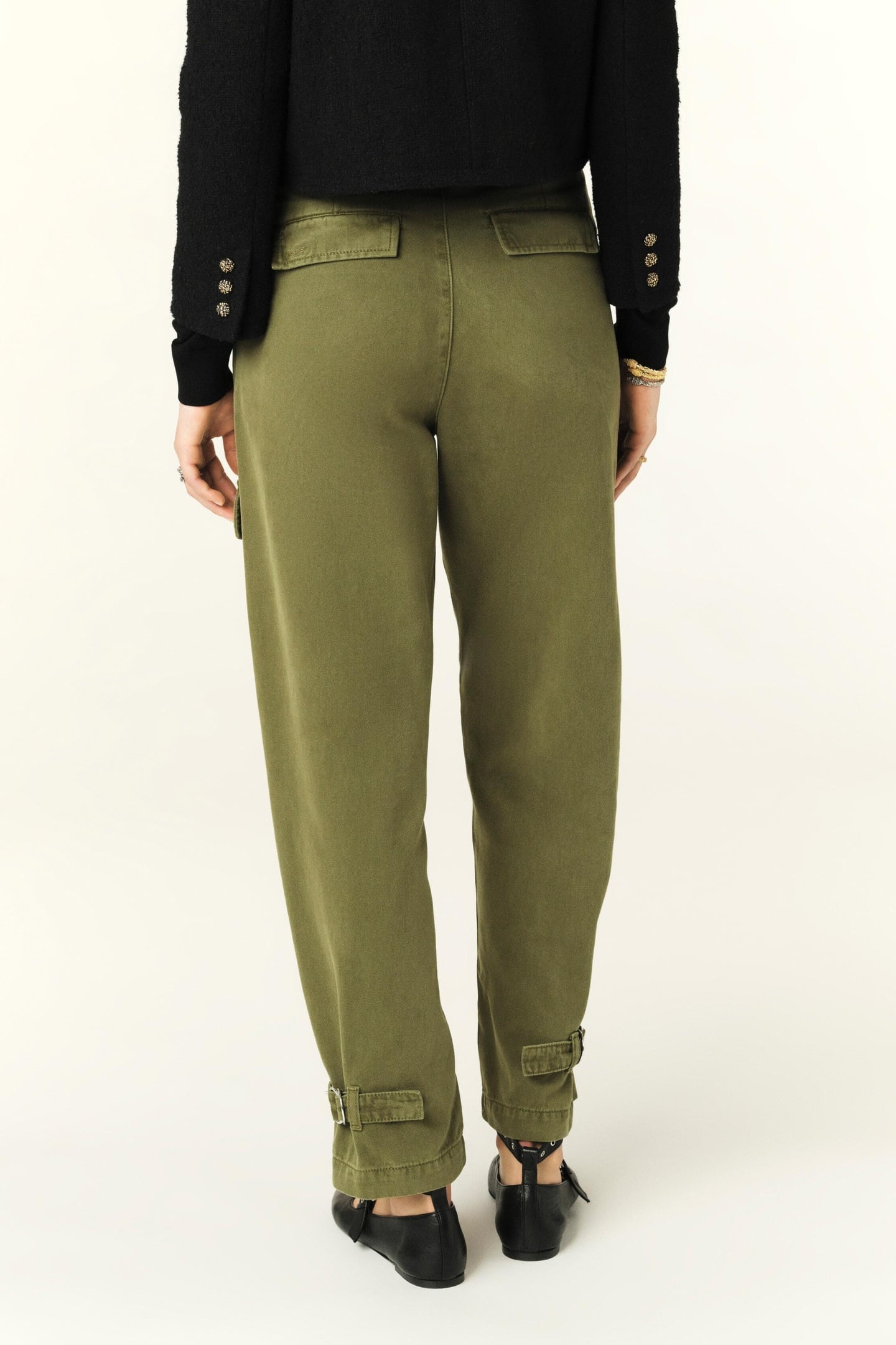 STRAIGHT TROUSERS KAKI 2