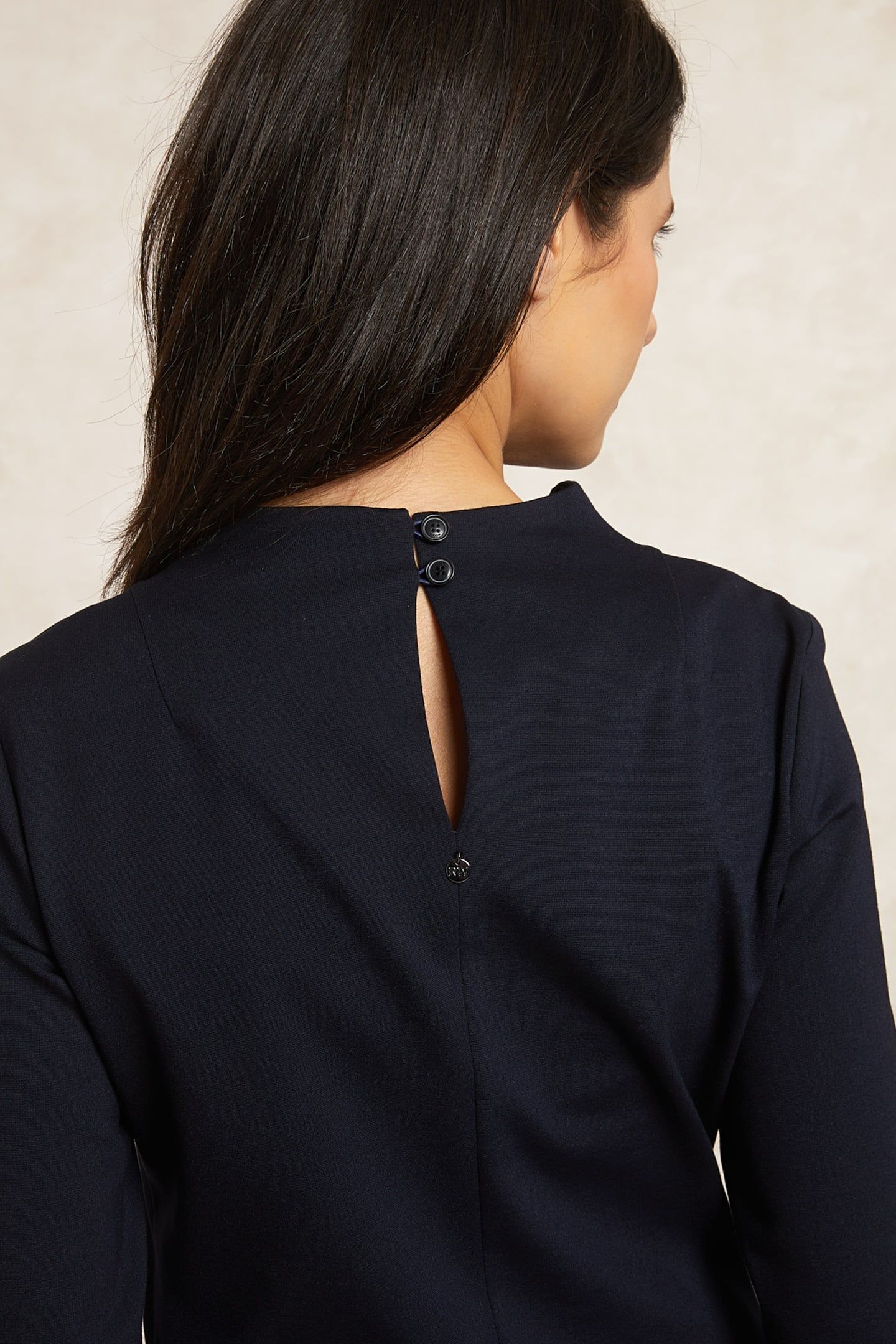 CLASSIC MILANO DRESS ELBOW SLEEVES NAVY BLUE 4