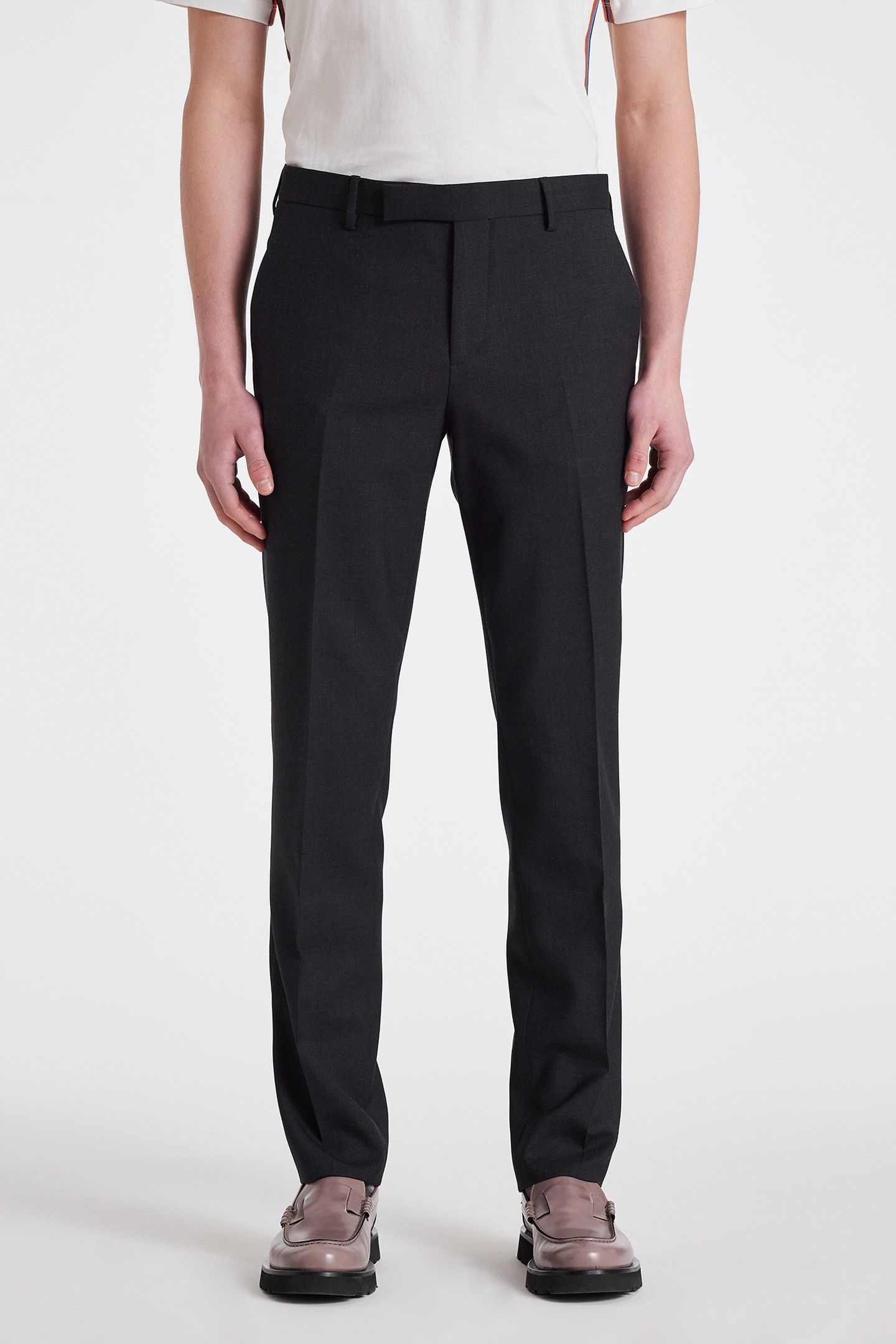 GENTS SLIM FIT TROUSER SLATE 1