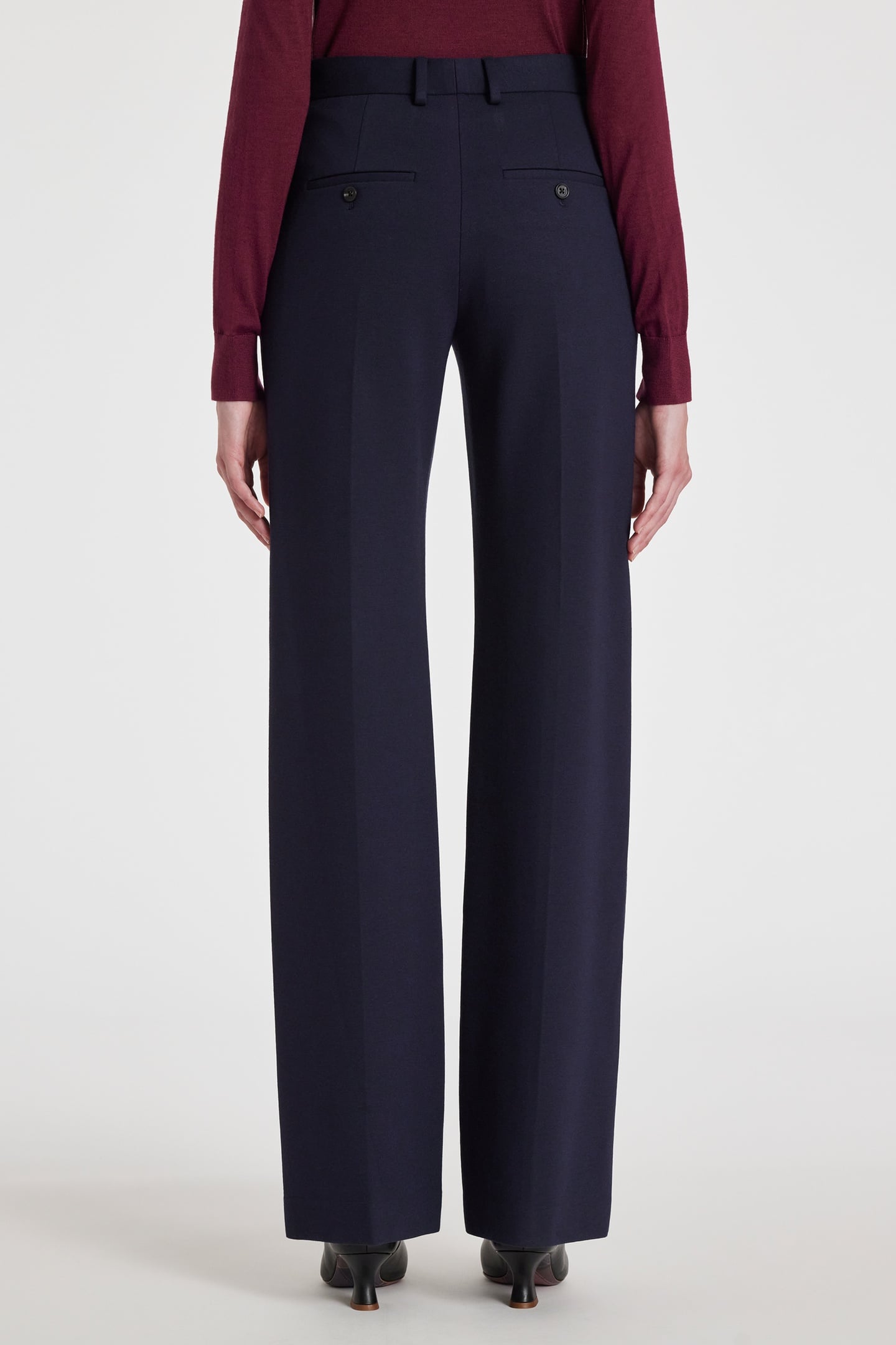 WOMENS TROUSERS VERY DARK NAVY 5