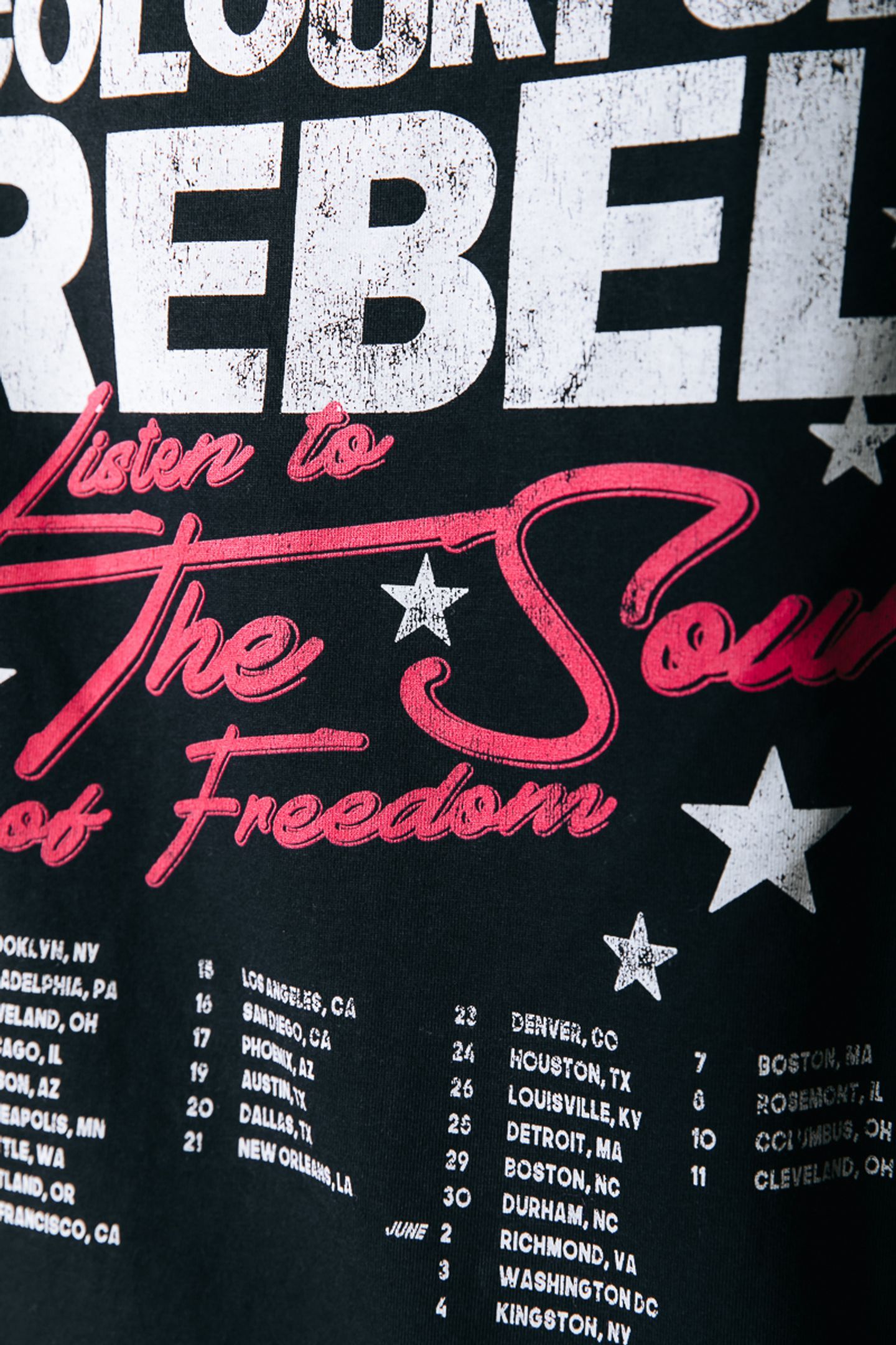 SOUND OF FREEDOM LOOSEFIT TEE BLACK 4