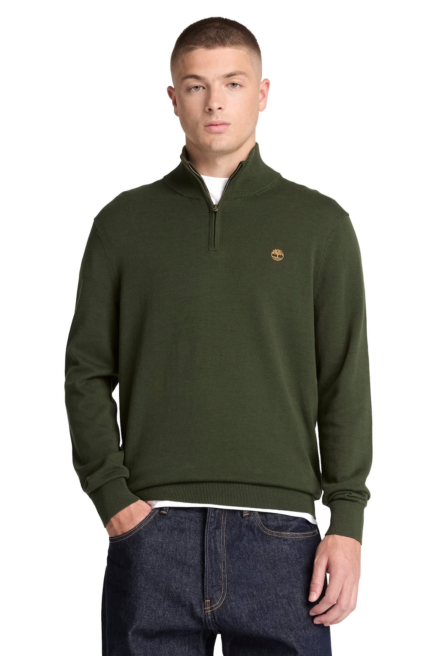 OYSTER RIVER COTTON 1/4 ZIP SWEATER DUFFEL BAG 1