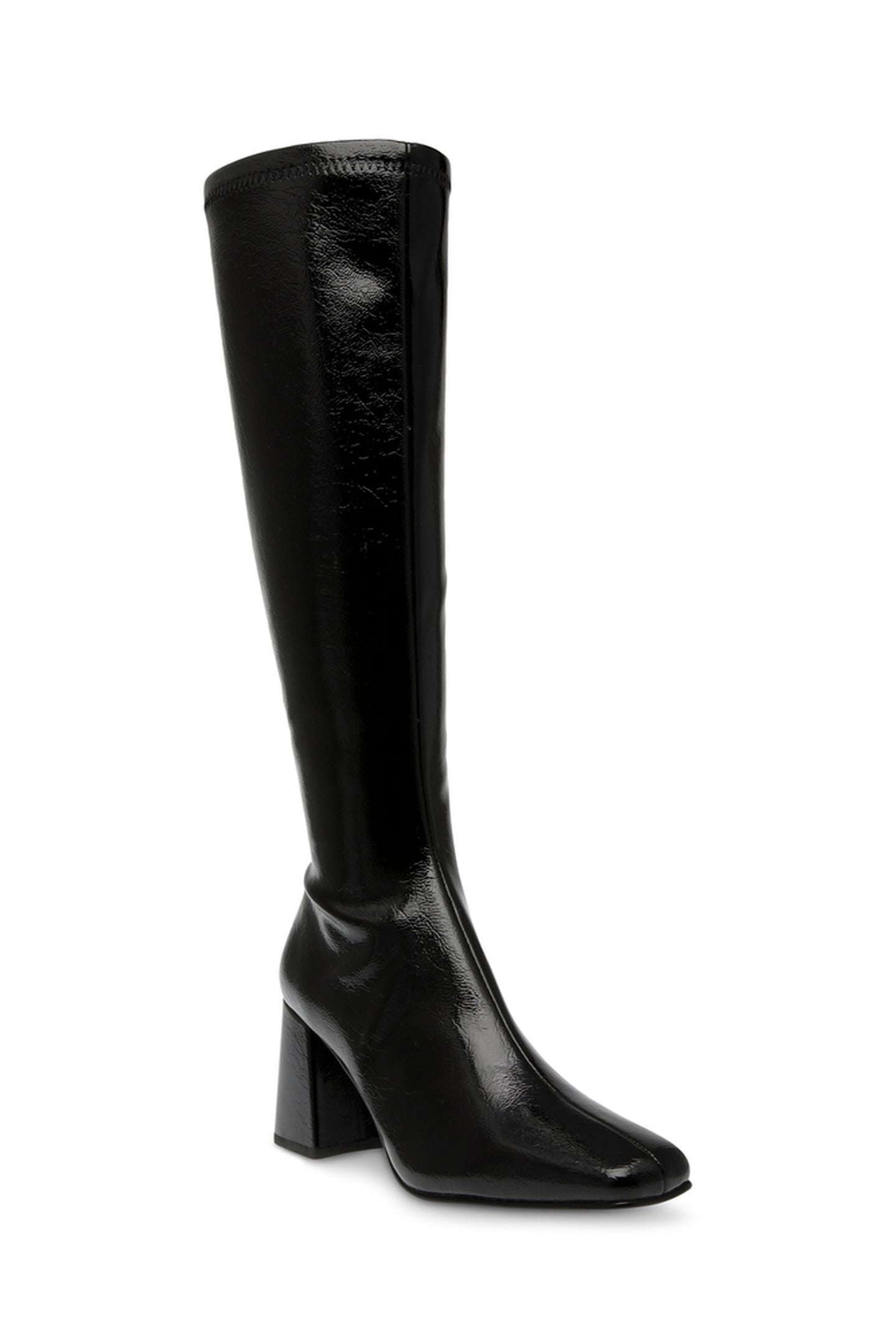 HAULER BOOTS BLACK PATENT 2