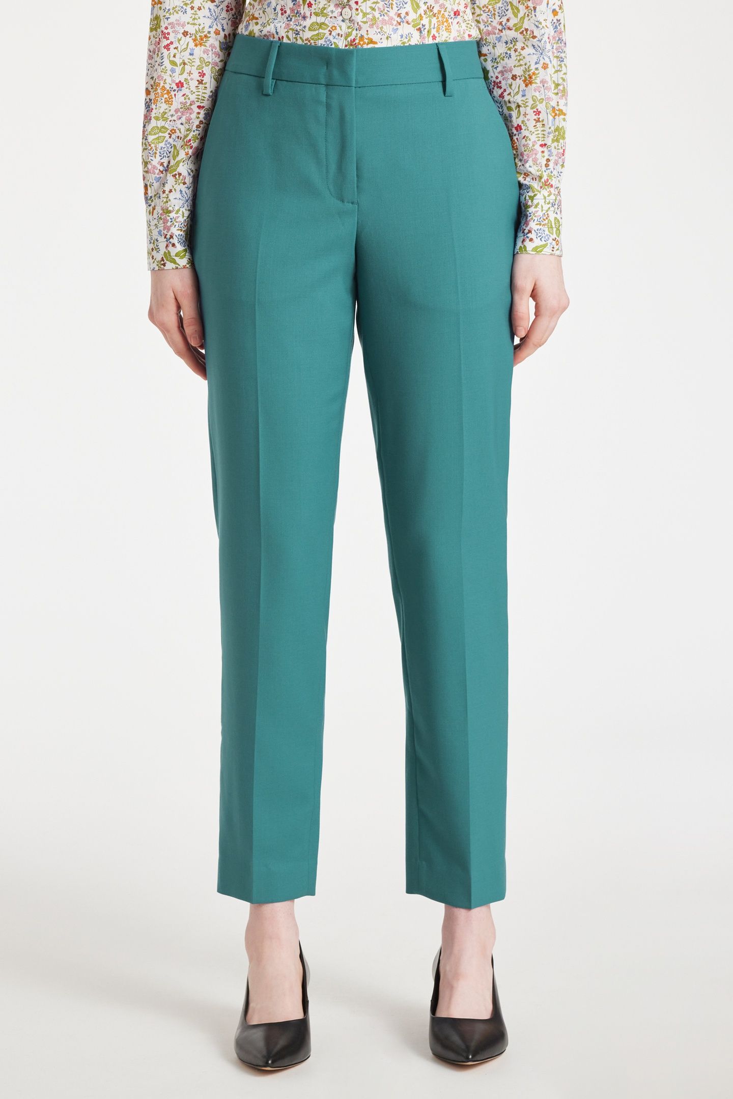 WOMENS TROUSERS BOTTLE GREEN 3