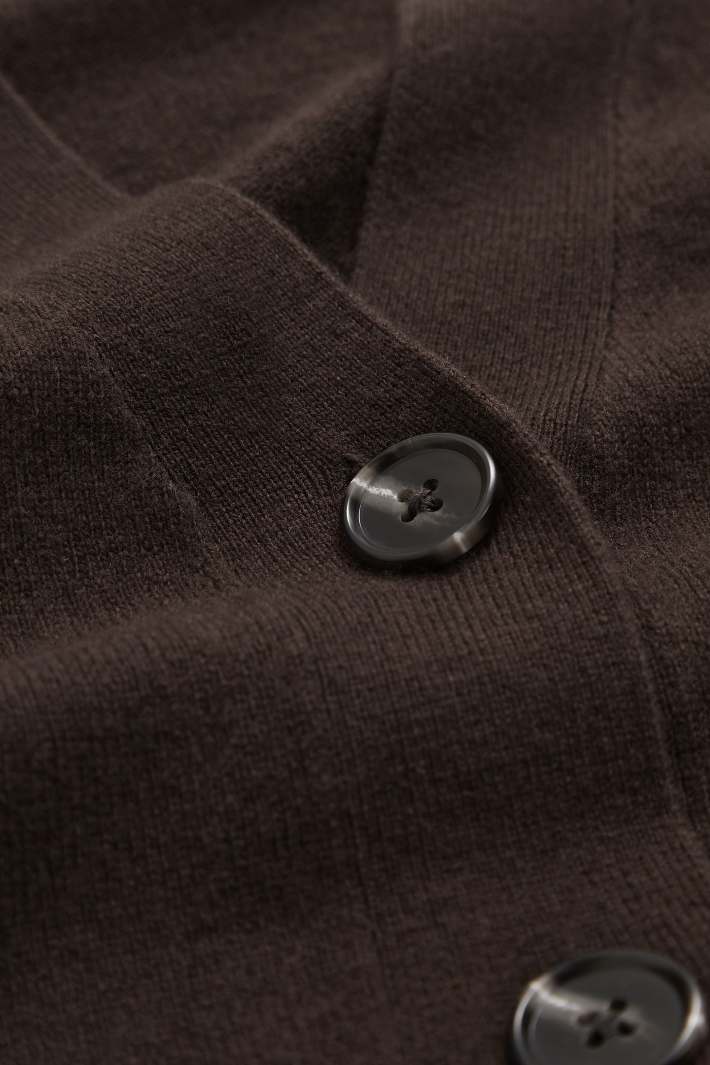 FITTED WAIST CARDIGAN CHOCOLATE 5