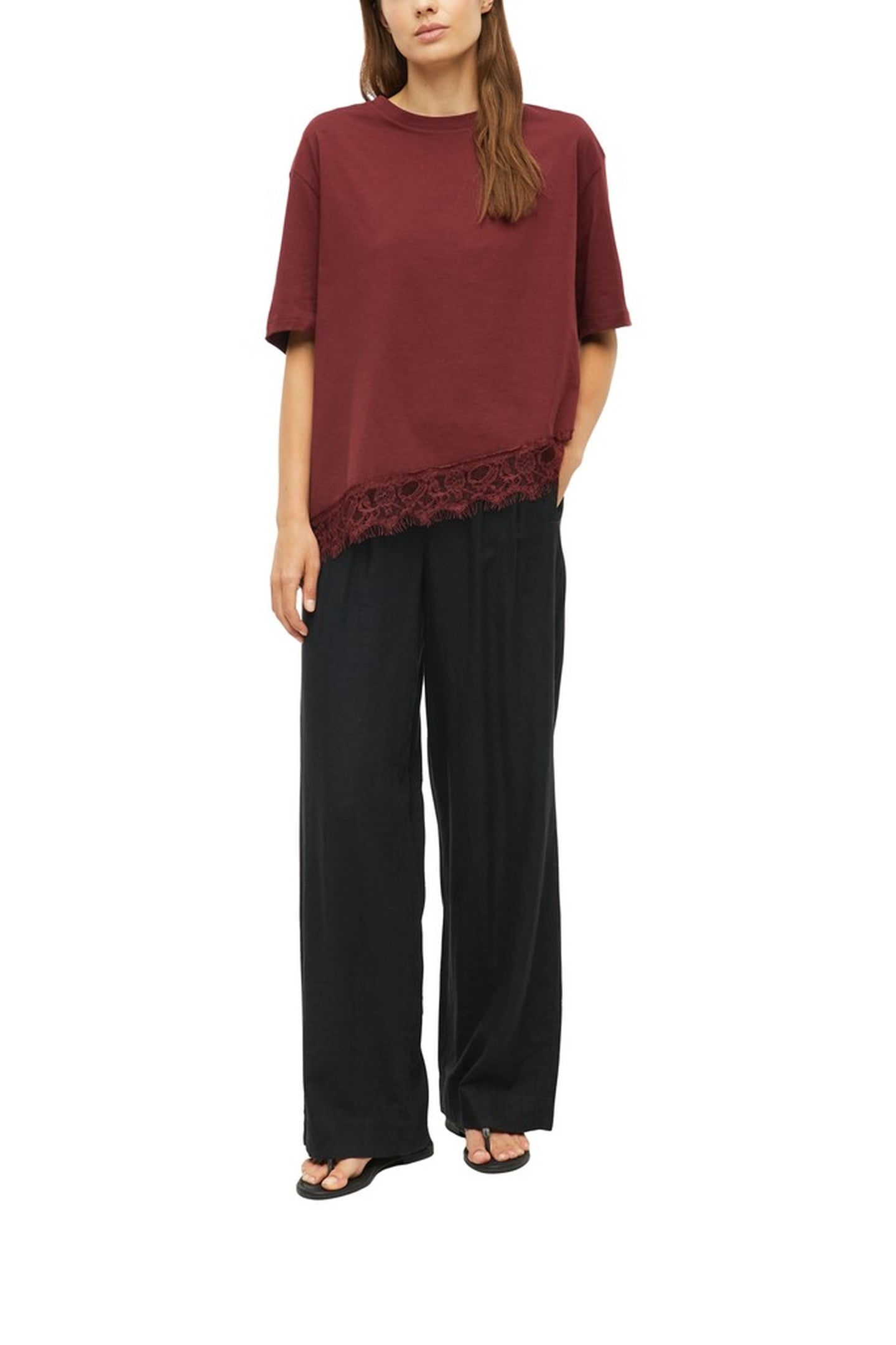 S.OLIVER T-SHIRTS BURGUNDY 2