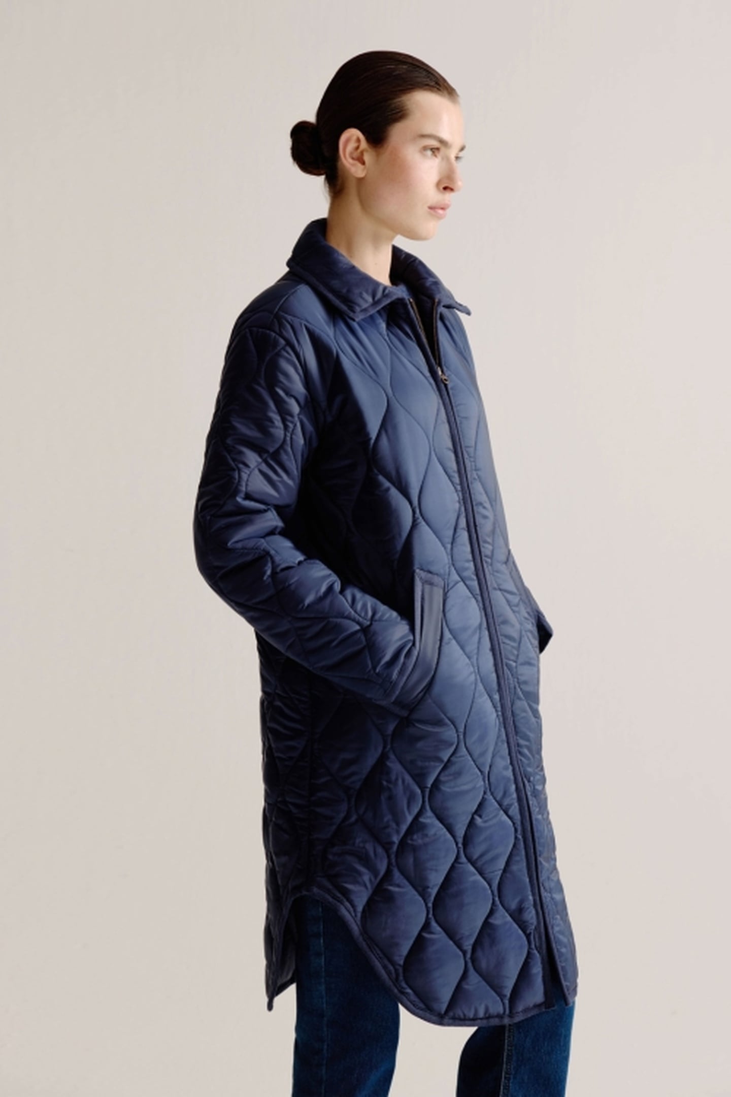 LAWRENCE COAT NAVY 4